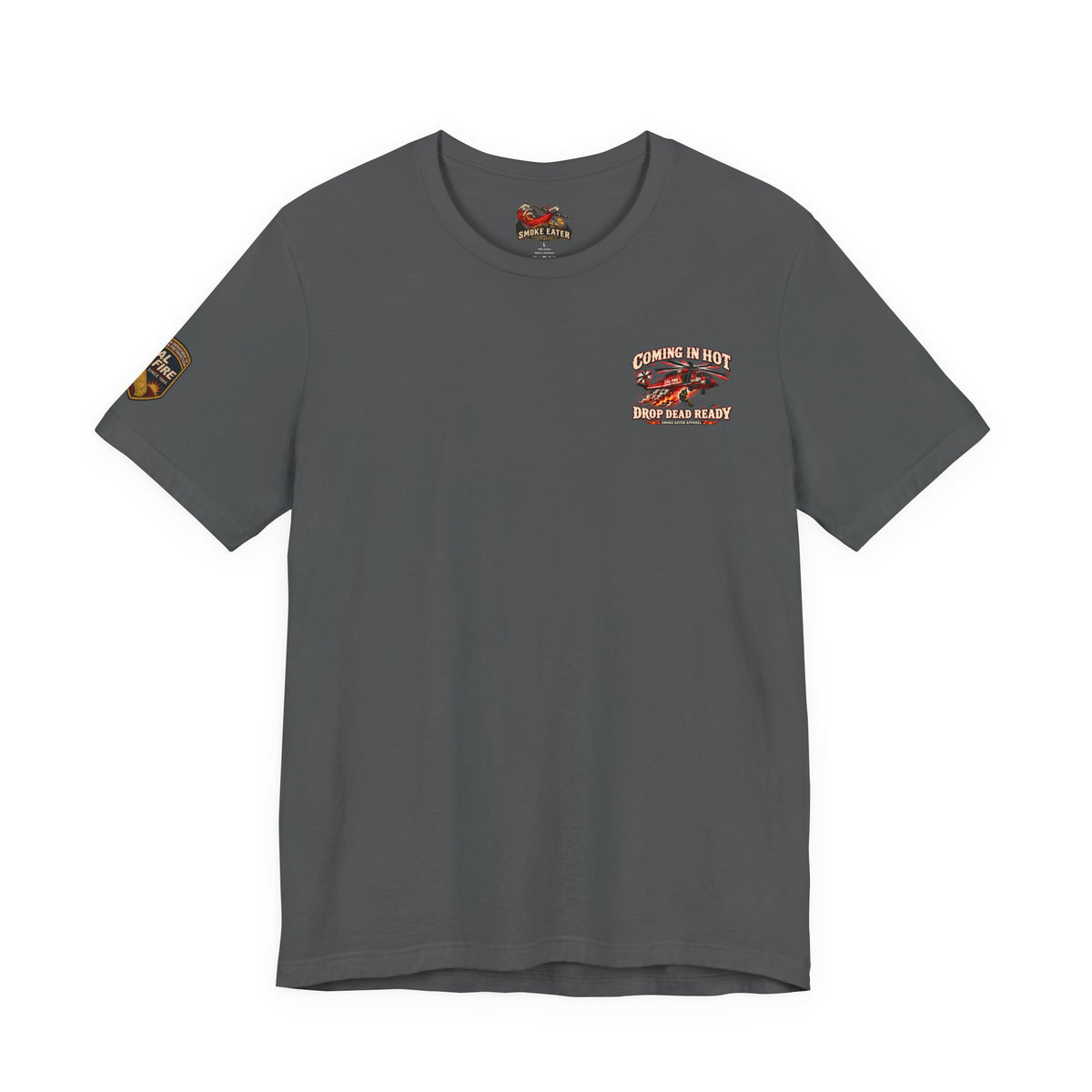 Copy of Meals Ready to Eat – Skeleton Wildland Firefighter M.R.E. T-Shirt