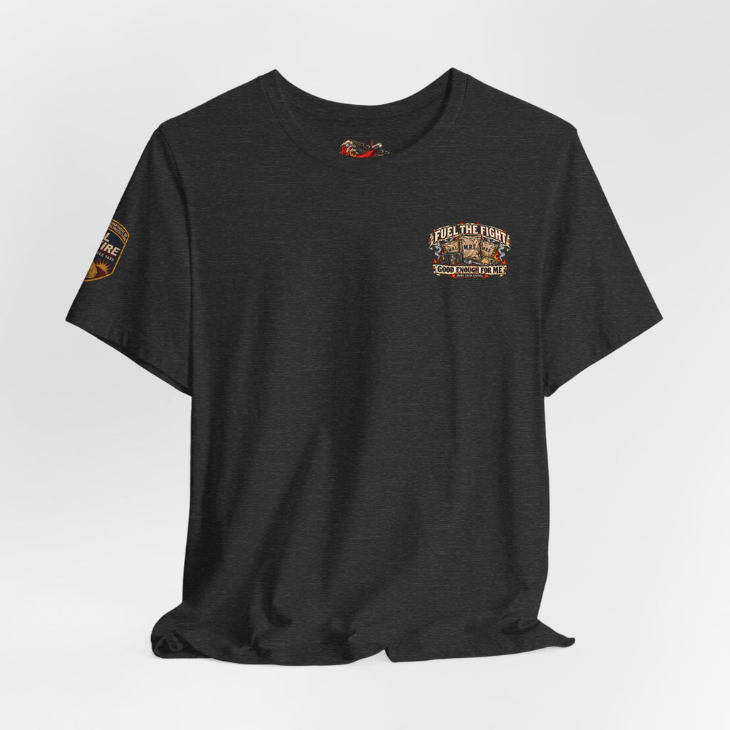 Meals Ready to Eat – Skeleton Wildland Firefighter M.R.E. T-Shirt