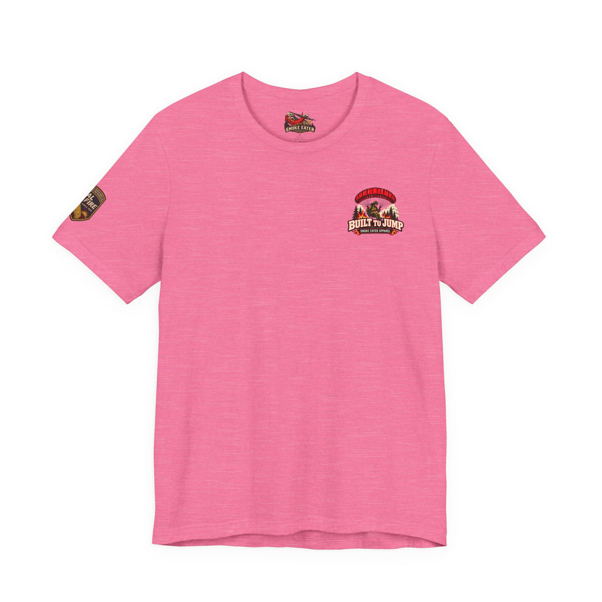 Built to Jump – Women’s Smokejumper Wildland Firefighter T-Shirt