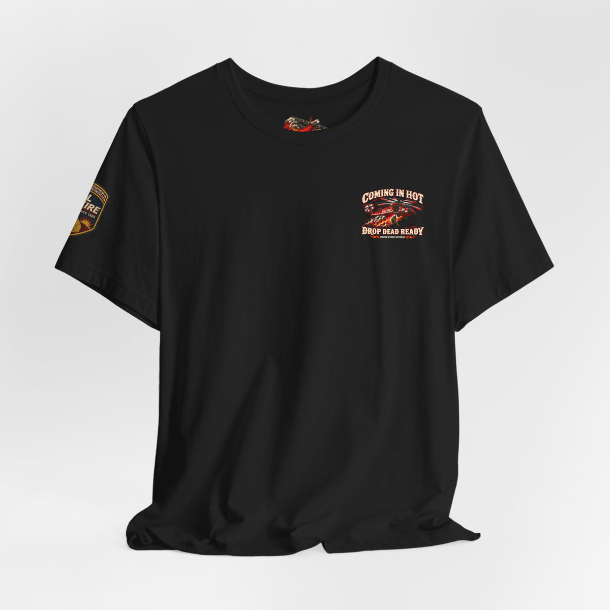 Copy of Meals Ready to Eat – Skeleton Wildland Firefighter M.R.E. T-Shirt