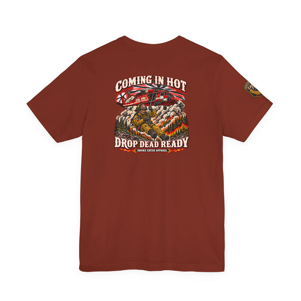Copy of Meals Ready to Eat – Skeleton Wildland Firefighter M.R.E. T-Shirt