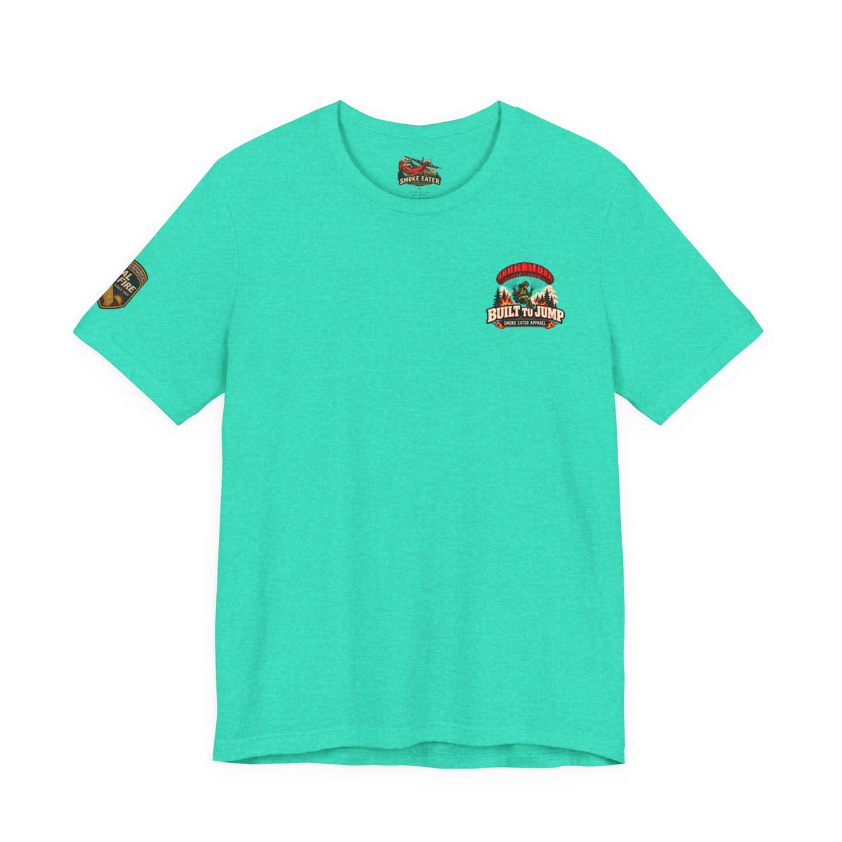 Built to Jump – Women’s Smokejumper Wildland Firefighter T-Shirt