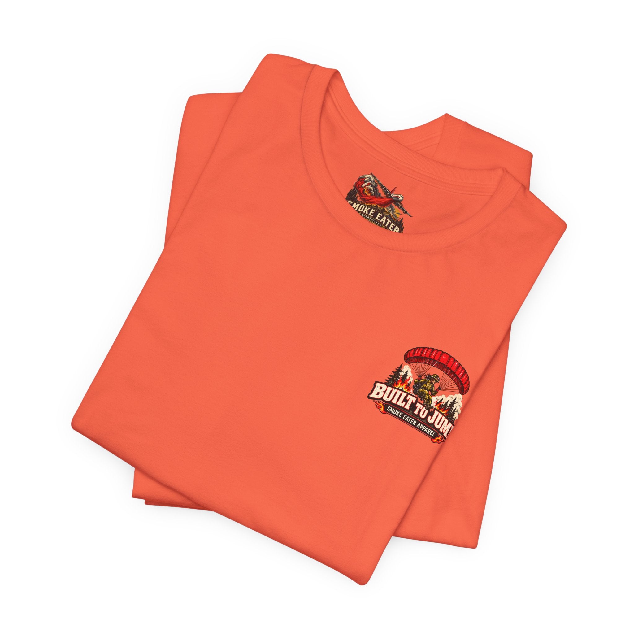 Built to Jump – Women’s Smokejumper Wildland Firefighter T-Shirt