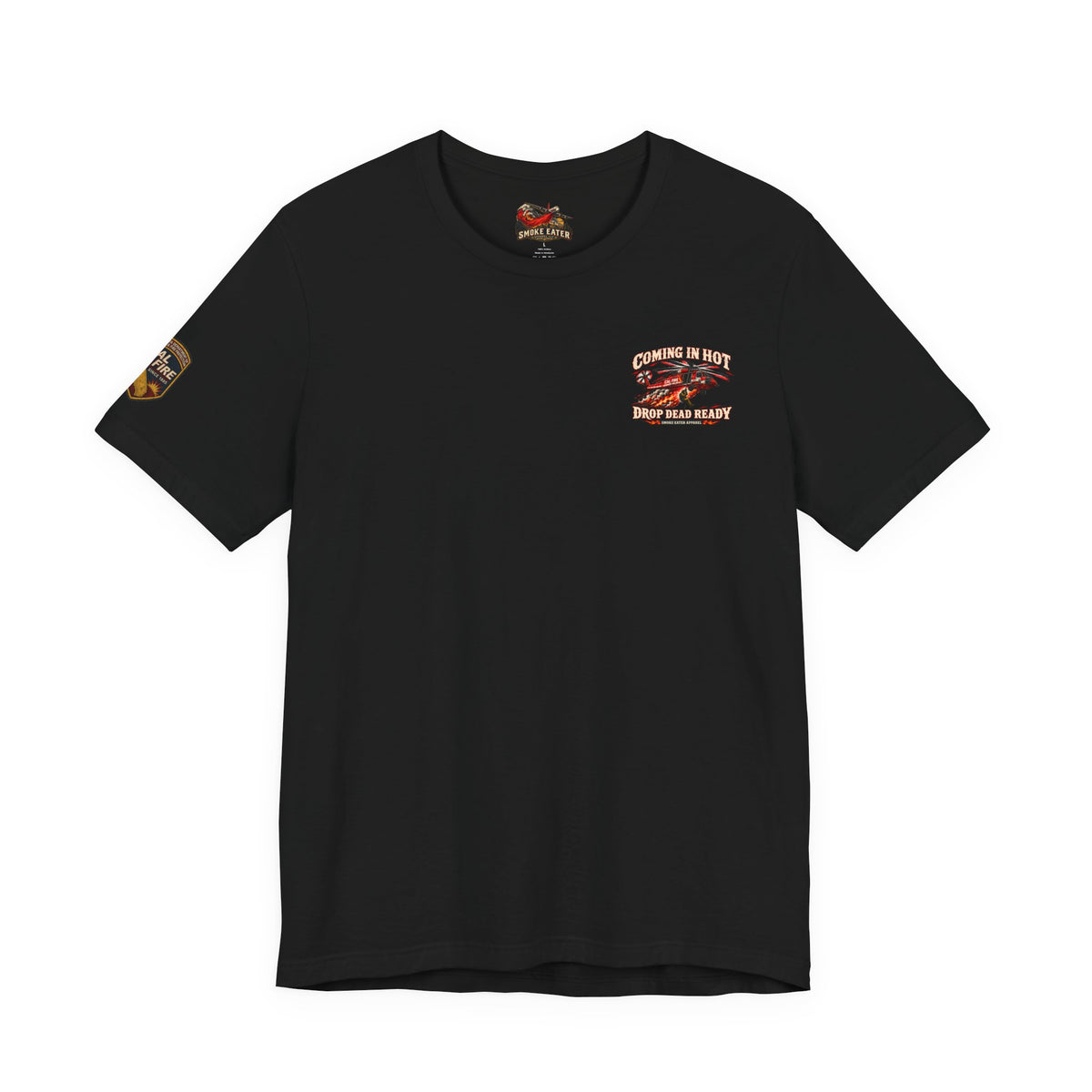 Copy of Meals Ready to Eat – Skeleton Wildland Firefighter M.R.E. T-Shirt