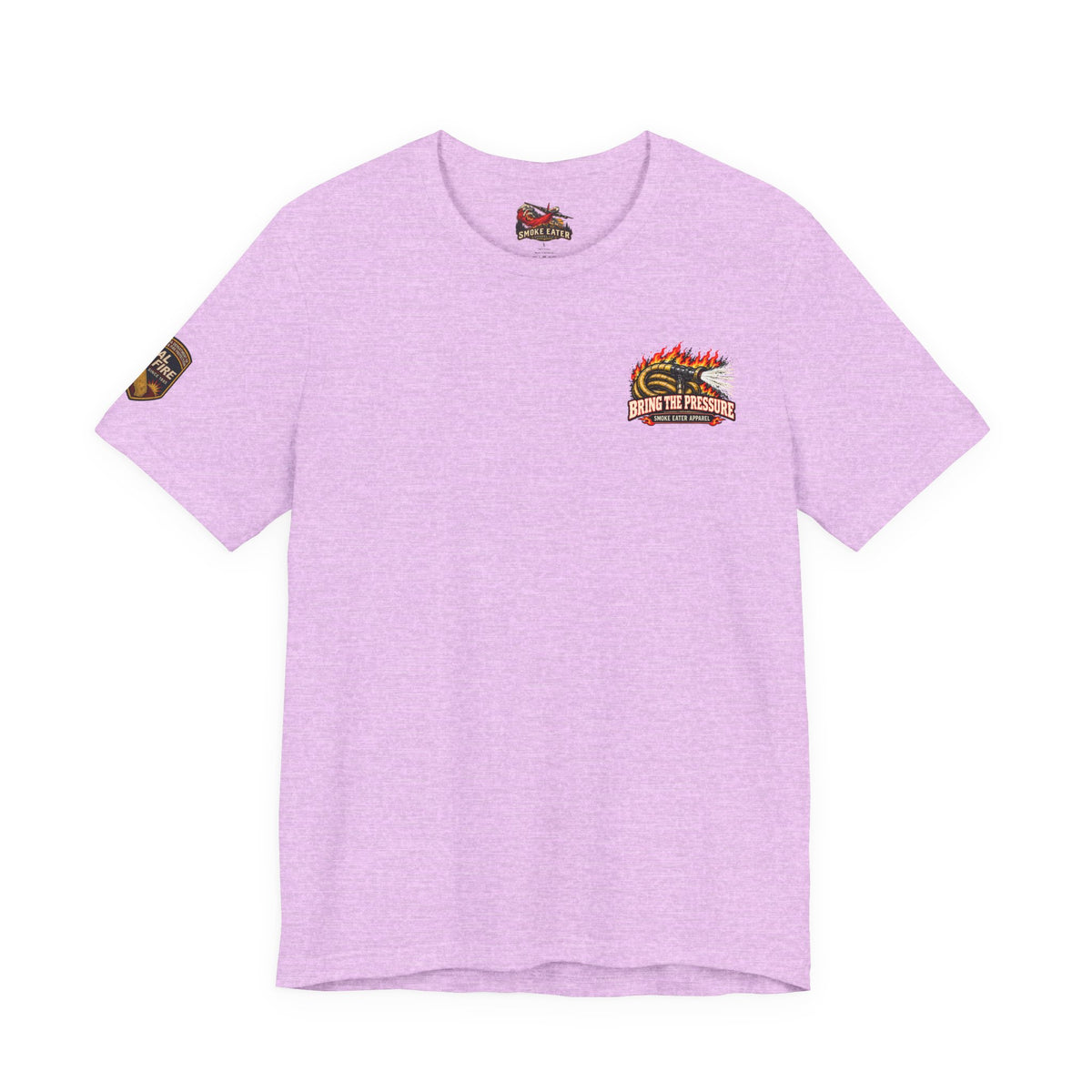 Bring the Pressure – Female Wildland Firefighter Hose Crew T-Shirt