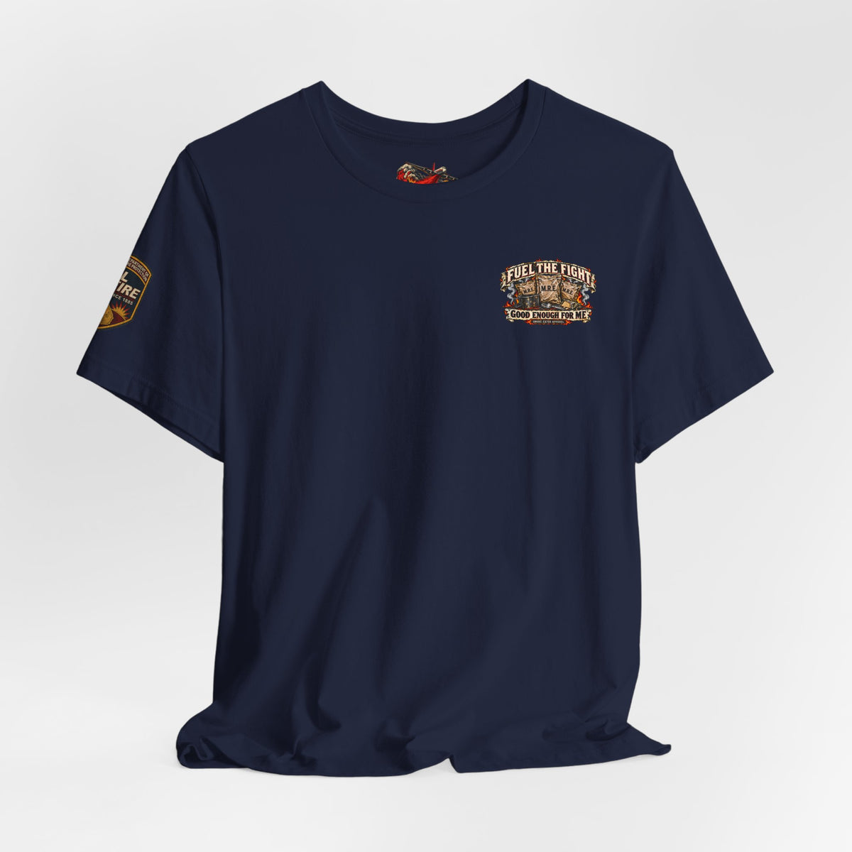 Meals Ready to Eat – Skeleton Wildland Firefighter M.R.E. T-Shirt