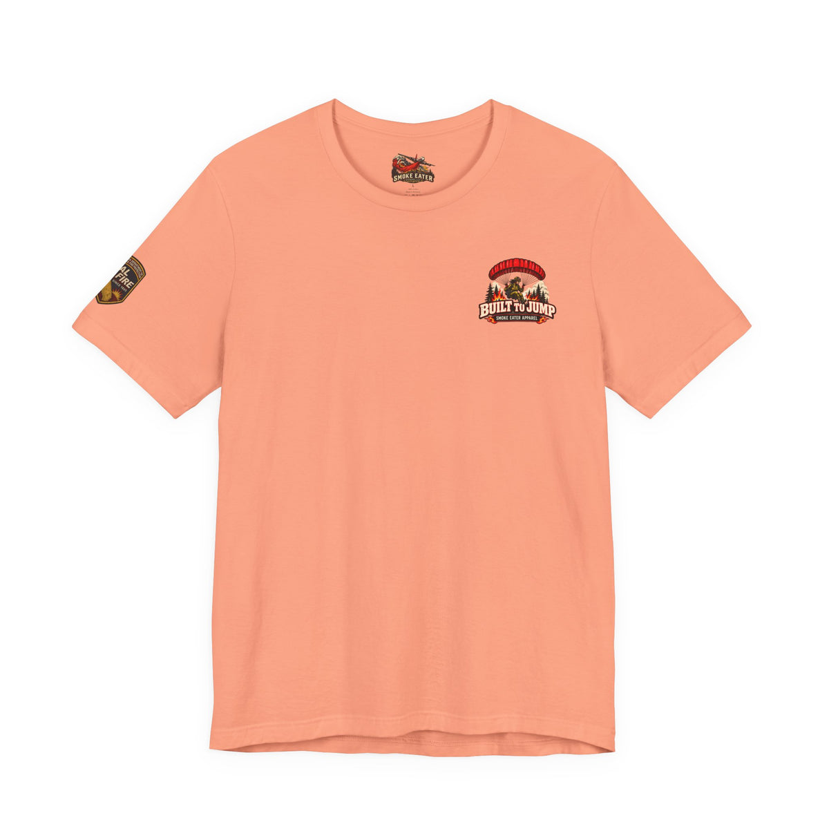 Built to Jump – Women’s Smokejumper Wildland Firefighter T-Shirt