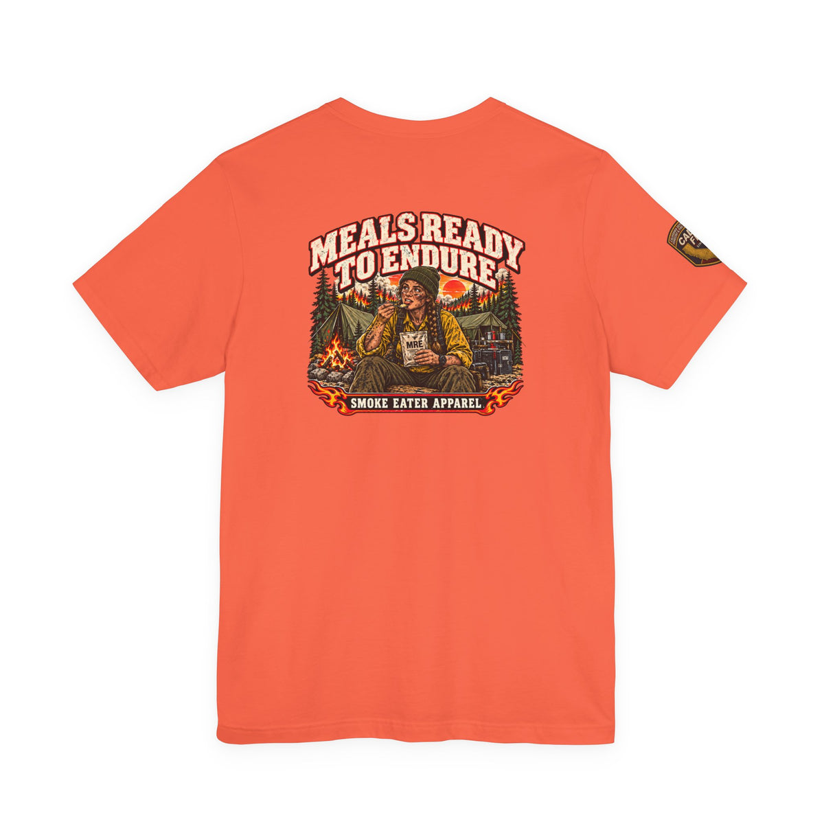 Meals Ready to Endure – Female Wildland Firefighter MRE T-Shirt