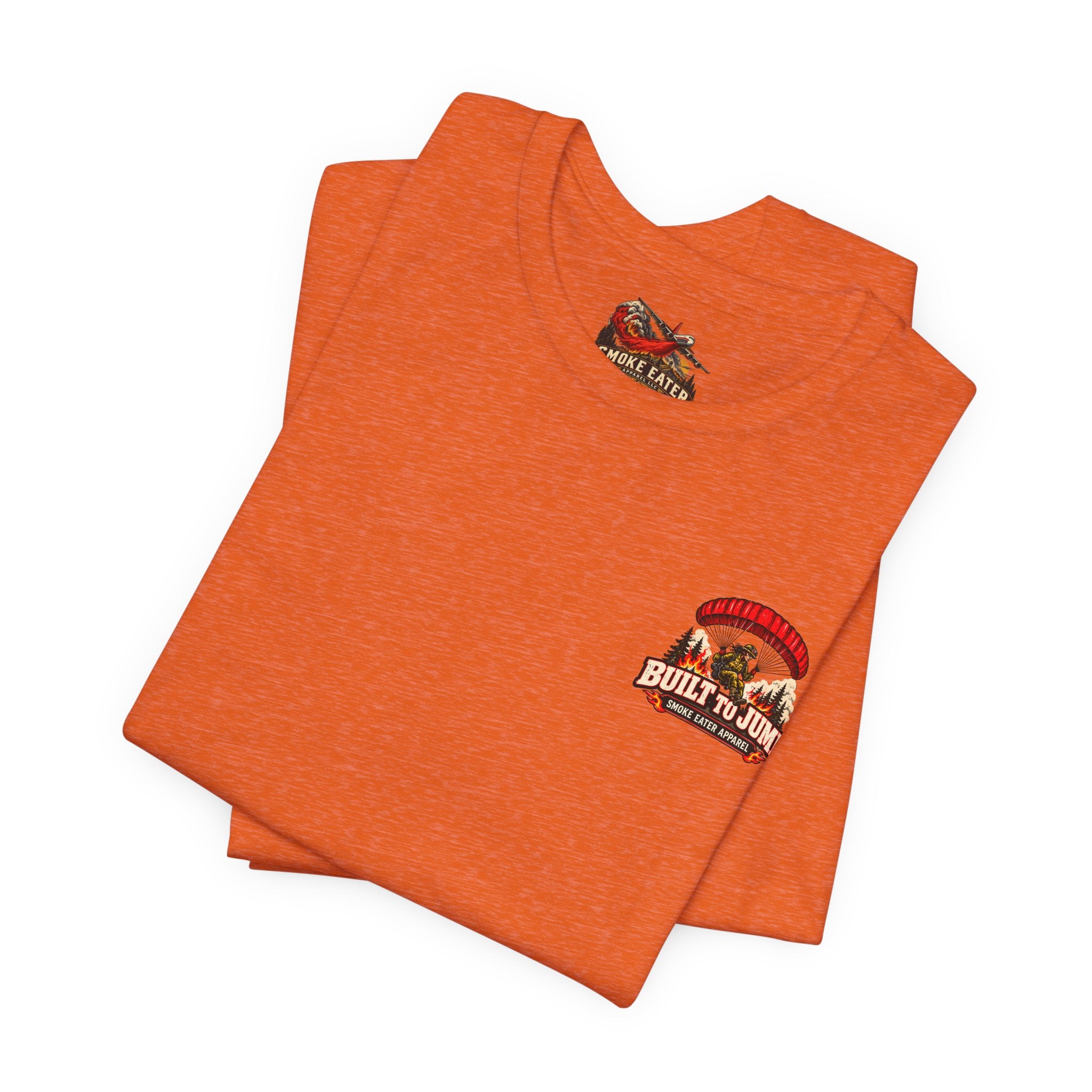 Built to Jump – Women’s Smokejumper Wildland Firefighter T-Shirt