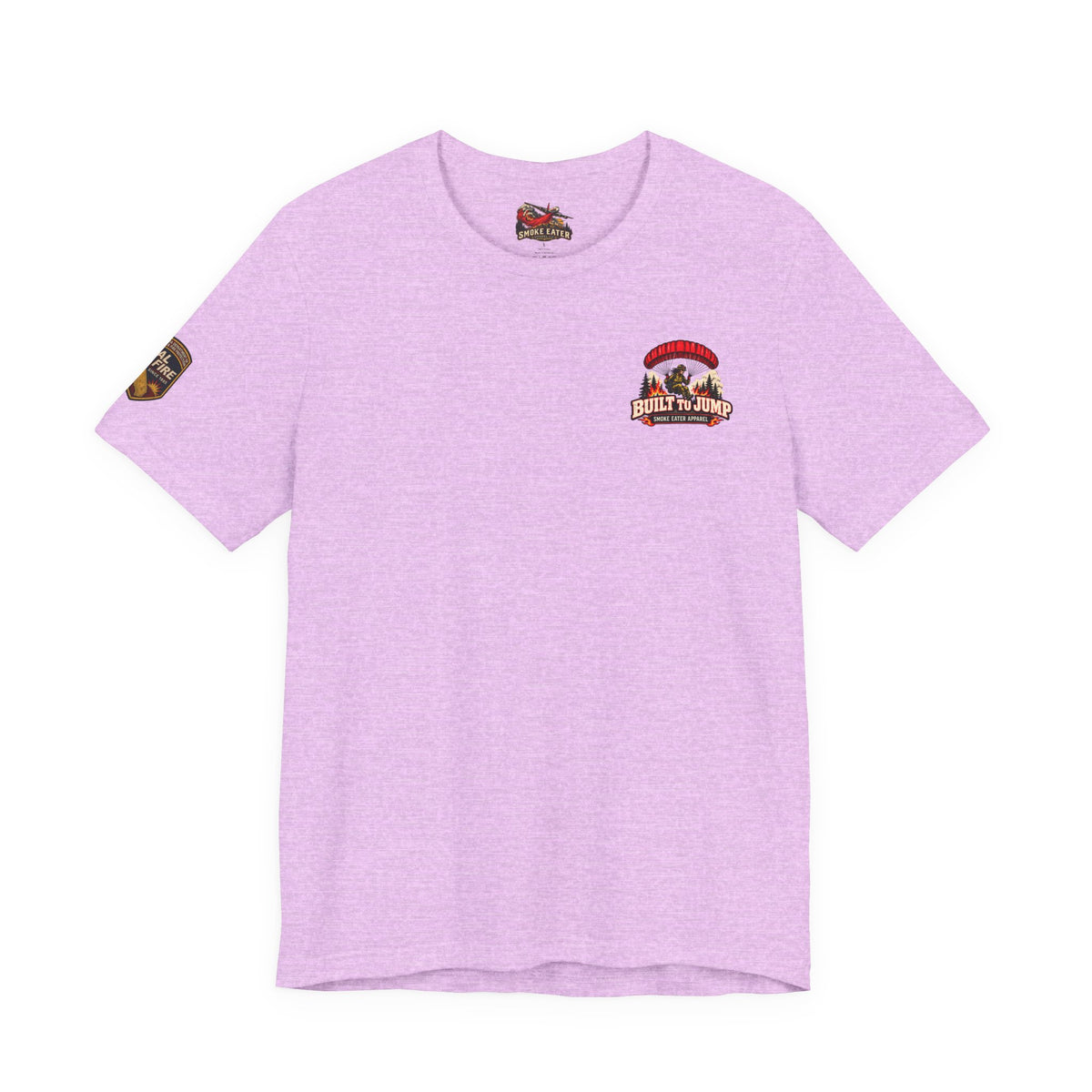 Built to Jump – Women’s Smokejumper Wildland Firefighter T-Shirt
