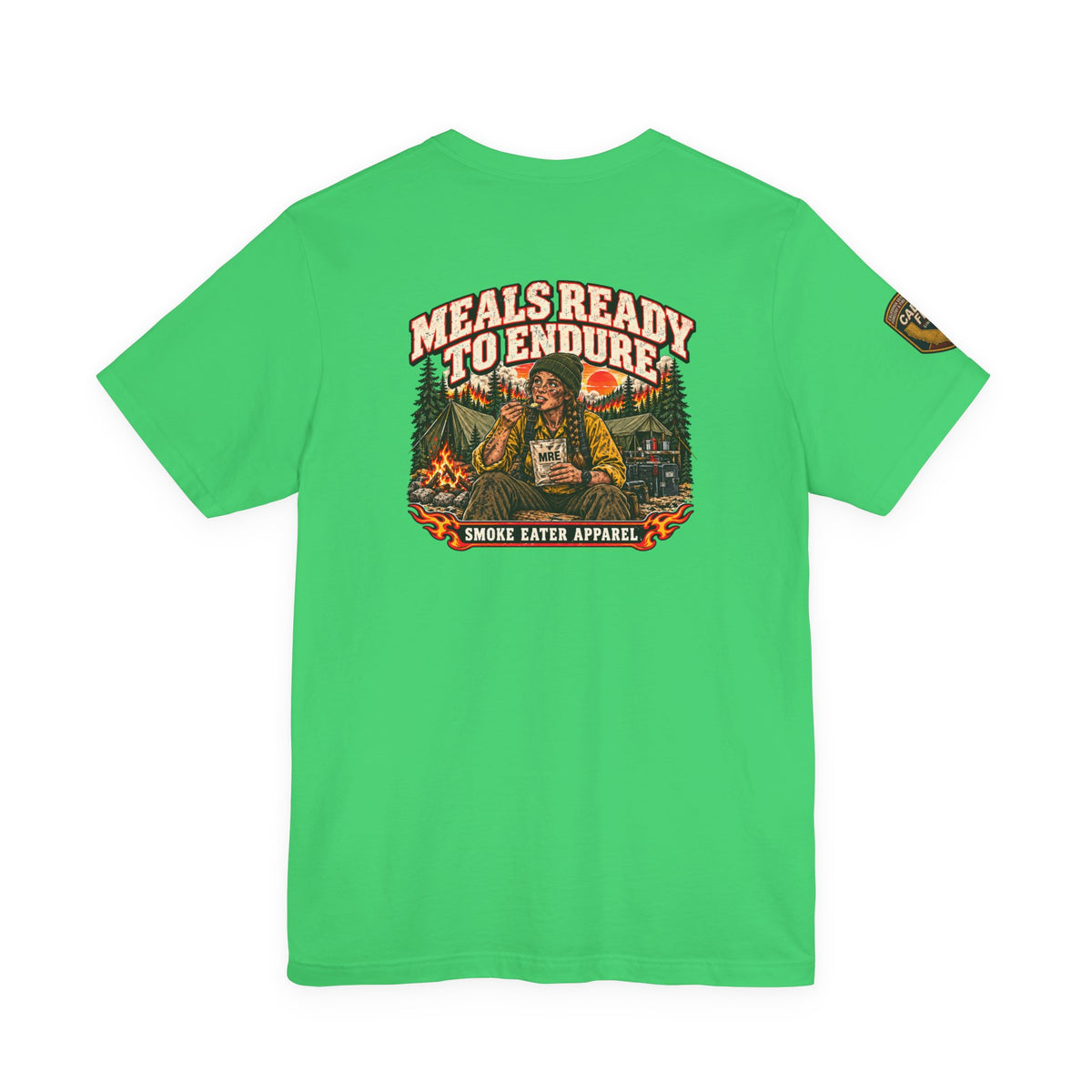 Meals Ready to Endure – Female Wildland Firefighter MRE T-Shirt