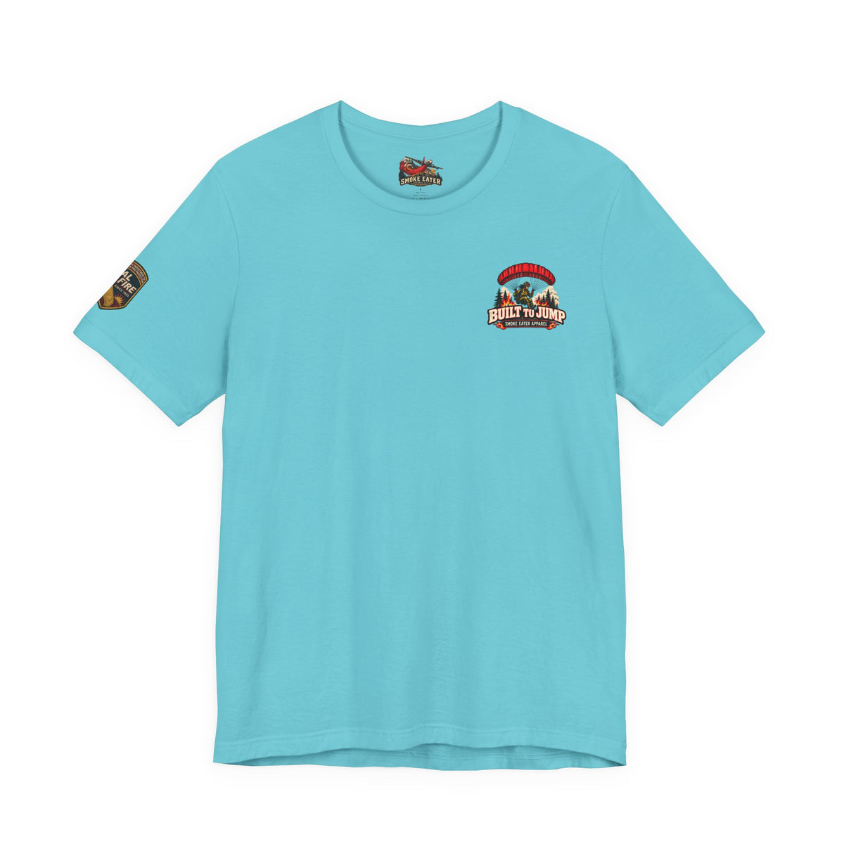 Built to Jump – Women’s Smokejumper Wildland Firefighter T-Shirt