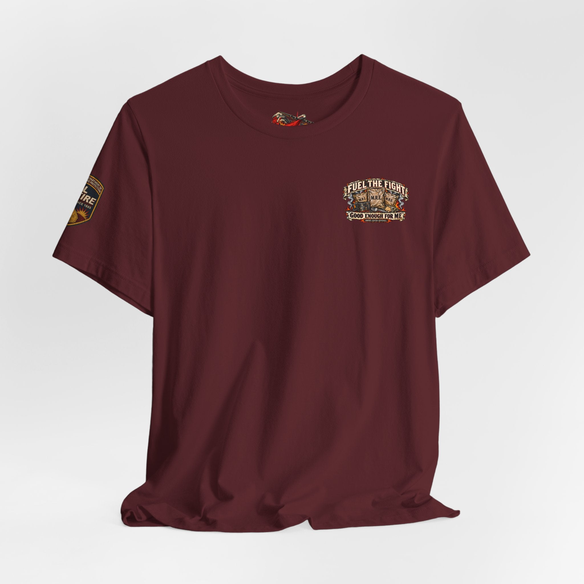 Fuel the Fight – M.R.E. Wildland Firefighter Smoke Eater T-Shirt