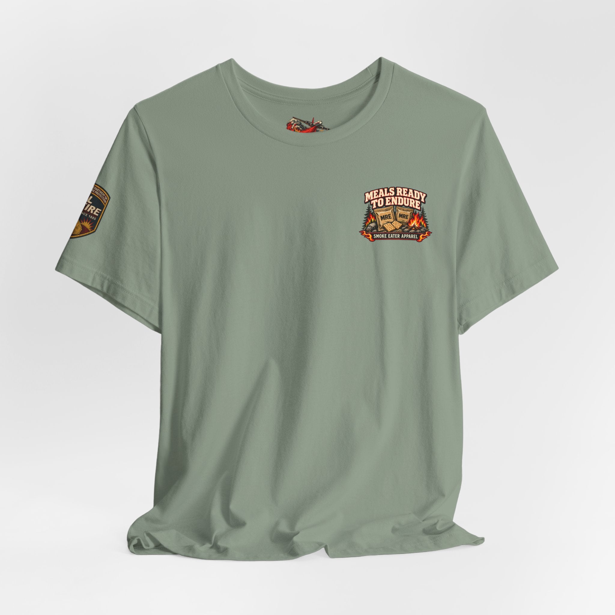 Meals Ready to Endure – Female Wildland Firefighter MRE T-Shirt