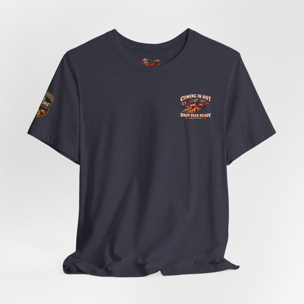 Copy of Meals Ready to Eat – Skeleton Wildland Firefighter M.R.E. T-Shirt