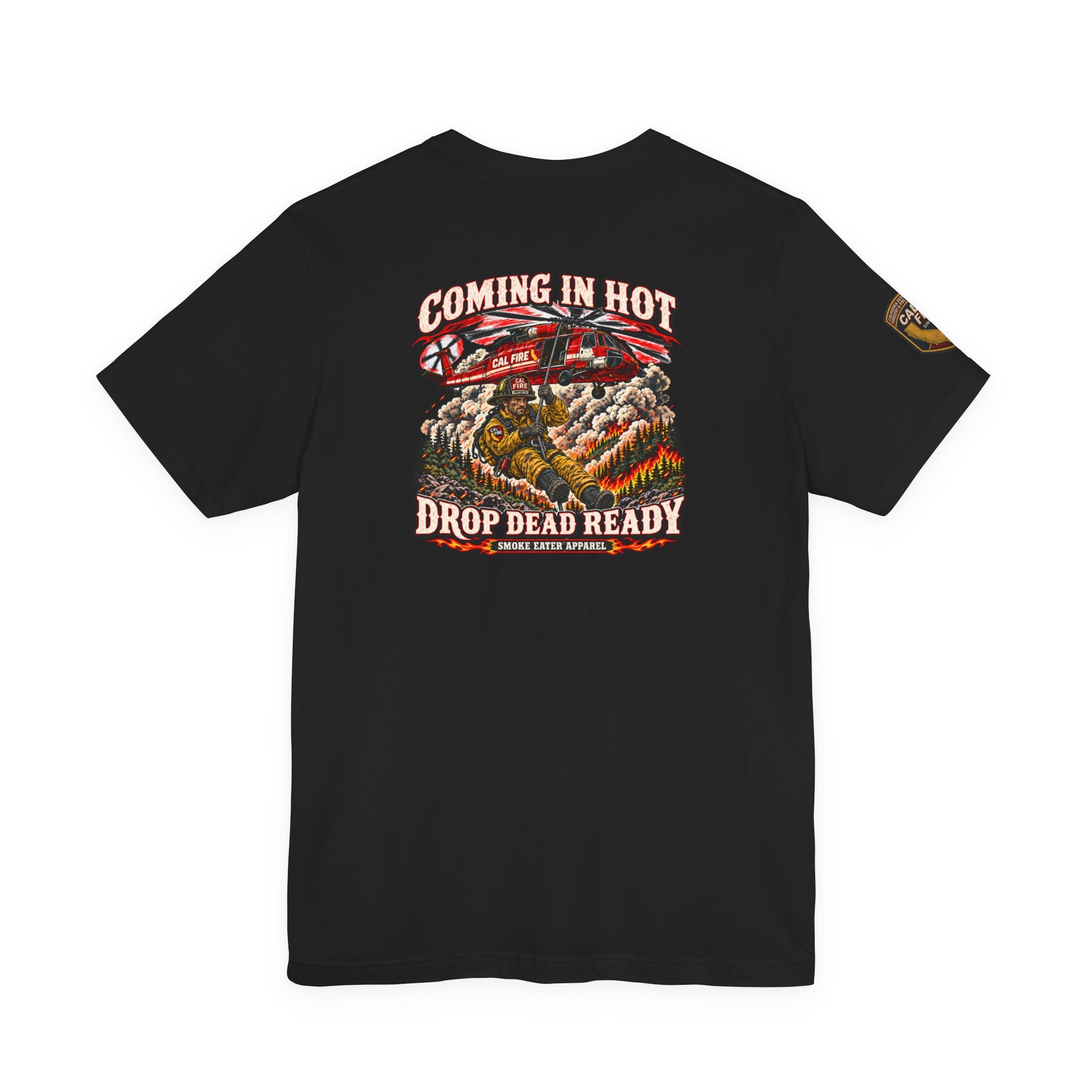Copy of Meals Ready to Eat – Skeleton Wildland Firefighter M.R.E. T-Shirt