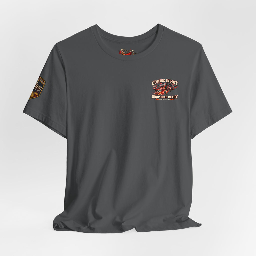 Copy of Meals Ready to Eat – Skeleton Wildland Firefighter M.R.E. T-Shirt