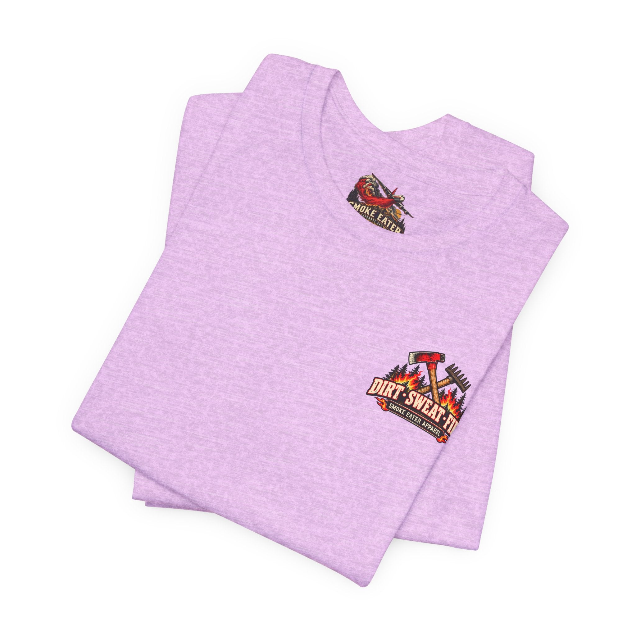 Dirt Sweat Fire – Women’s Wildland Firefighter Hand Crew T-Shirt