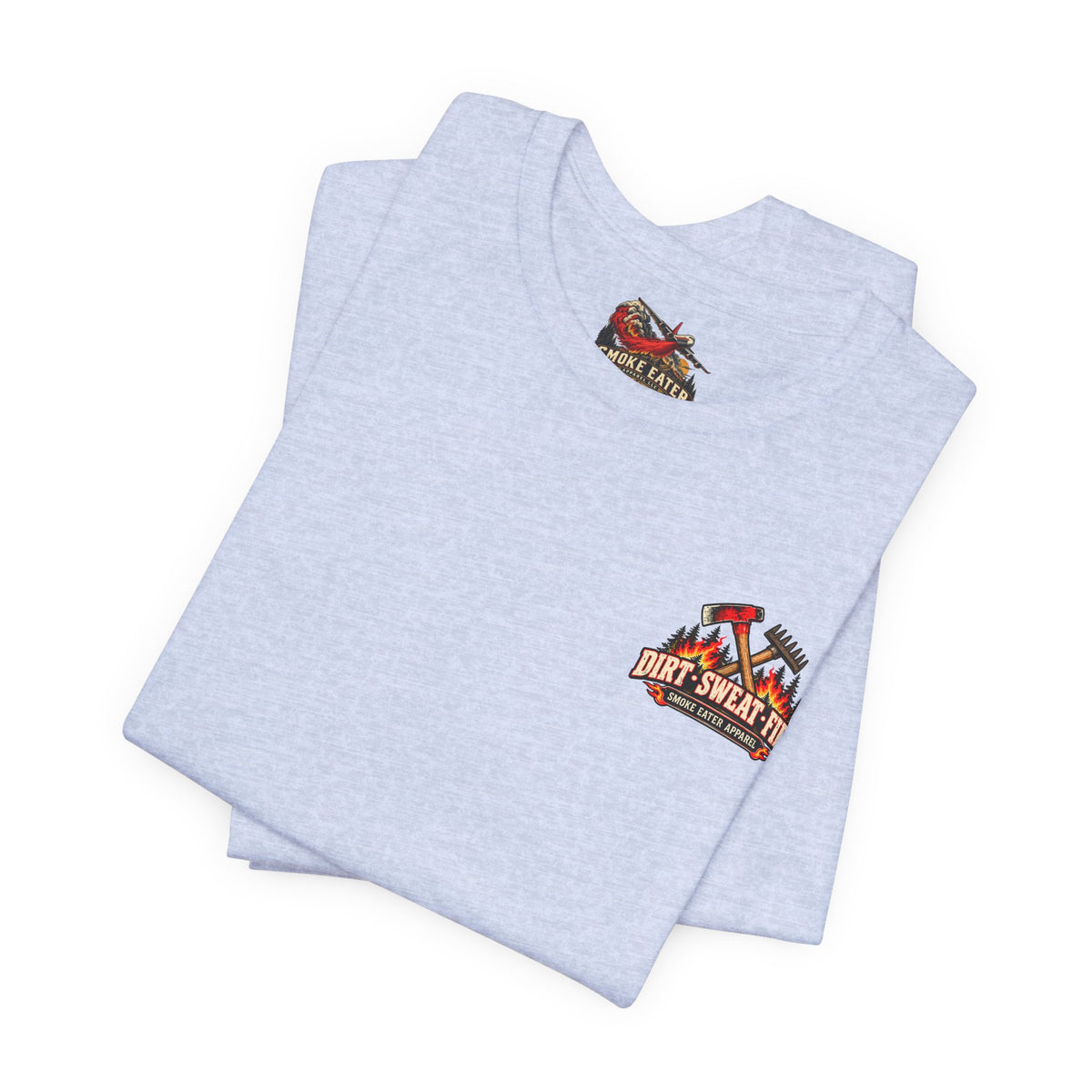 Dirt Sweat Fire – Women’s Wildland Firefighter Hand Crew T-Shirt