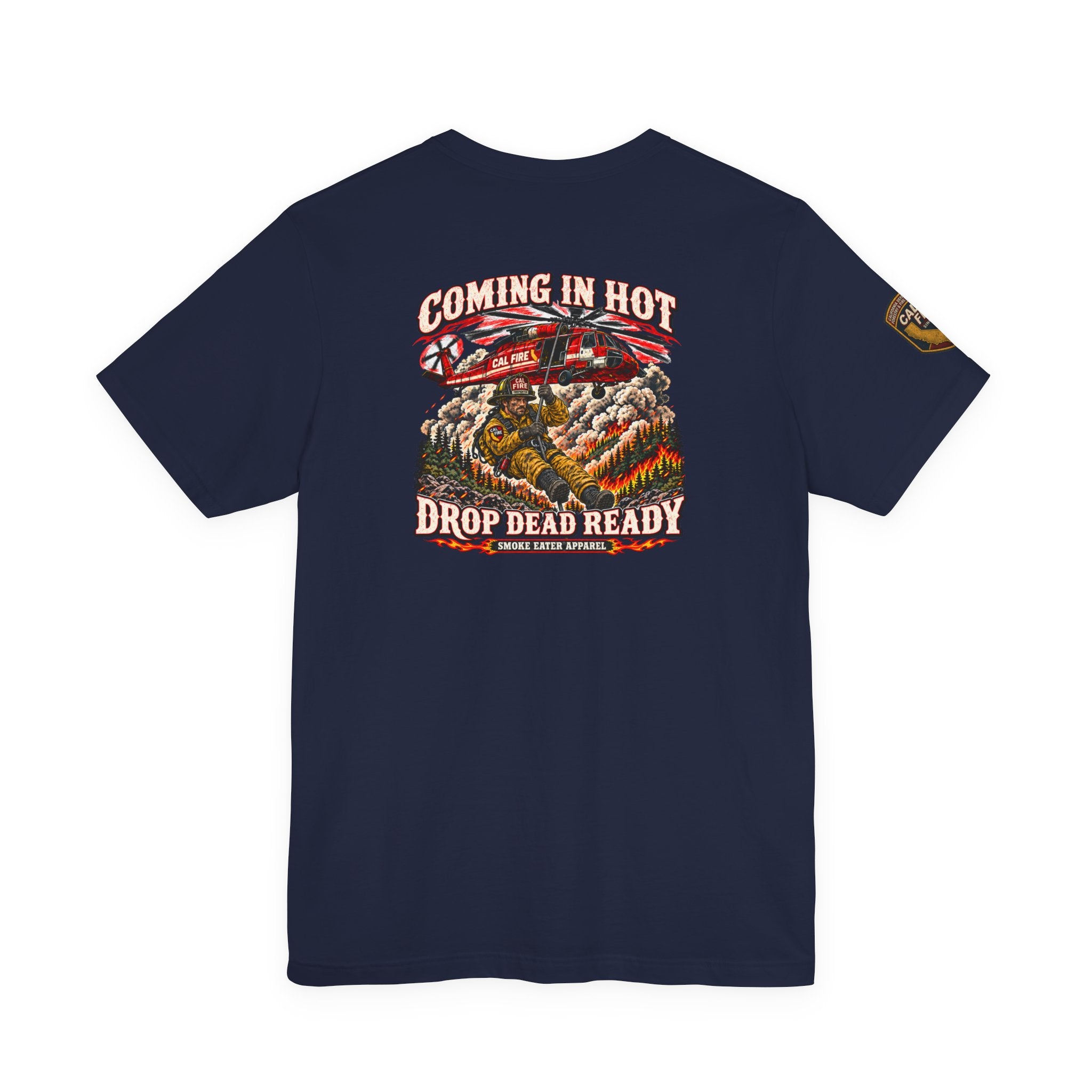 Copy of Meals Ready to Eat – Skeleton Wildland Firefighter M.R.E. T-Shirt