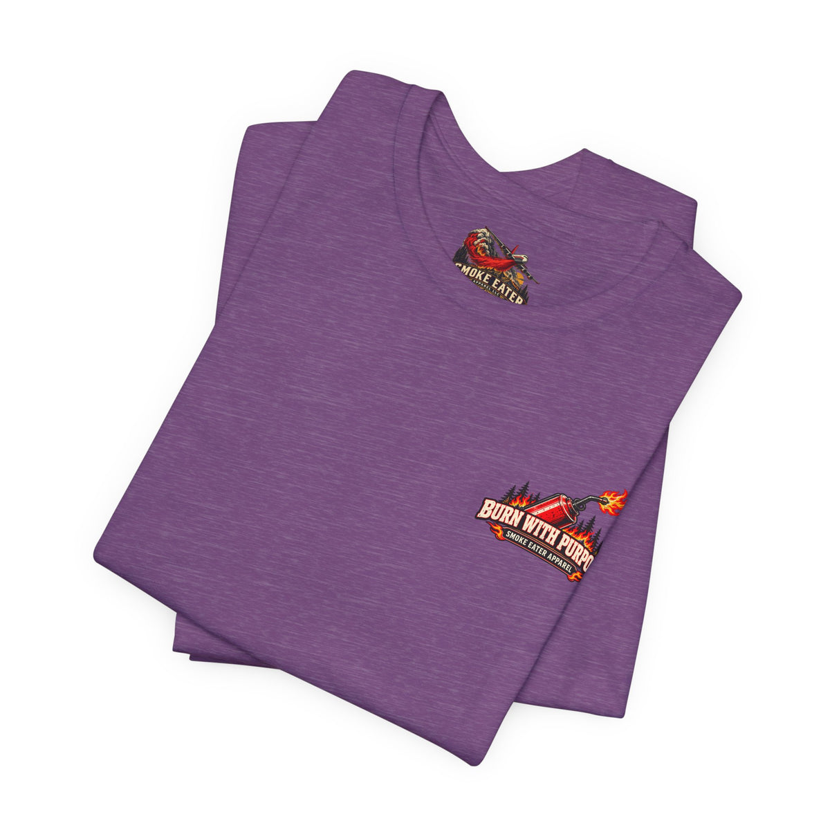 Burn With Purpose – Female Prescribed Burn Firefighter T-Shirt