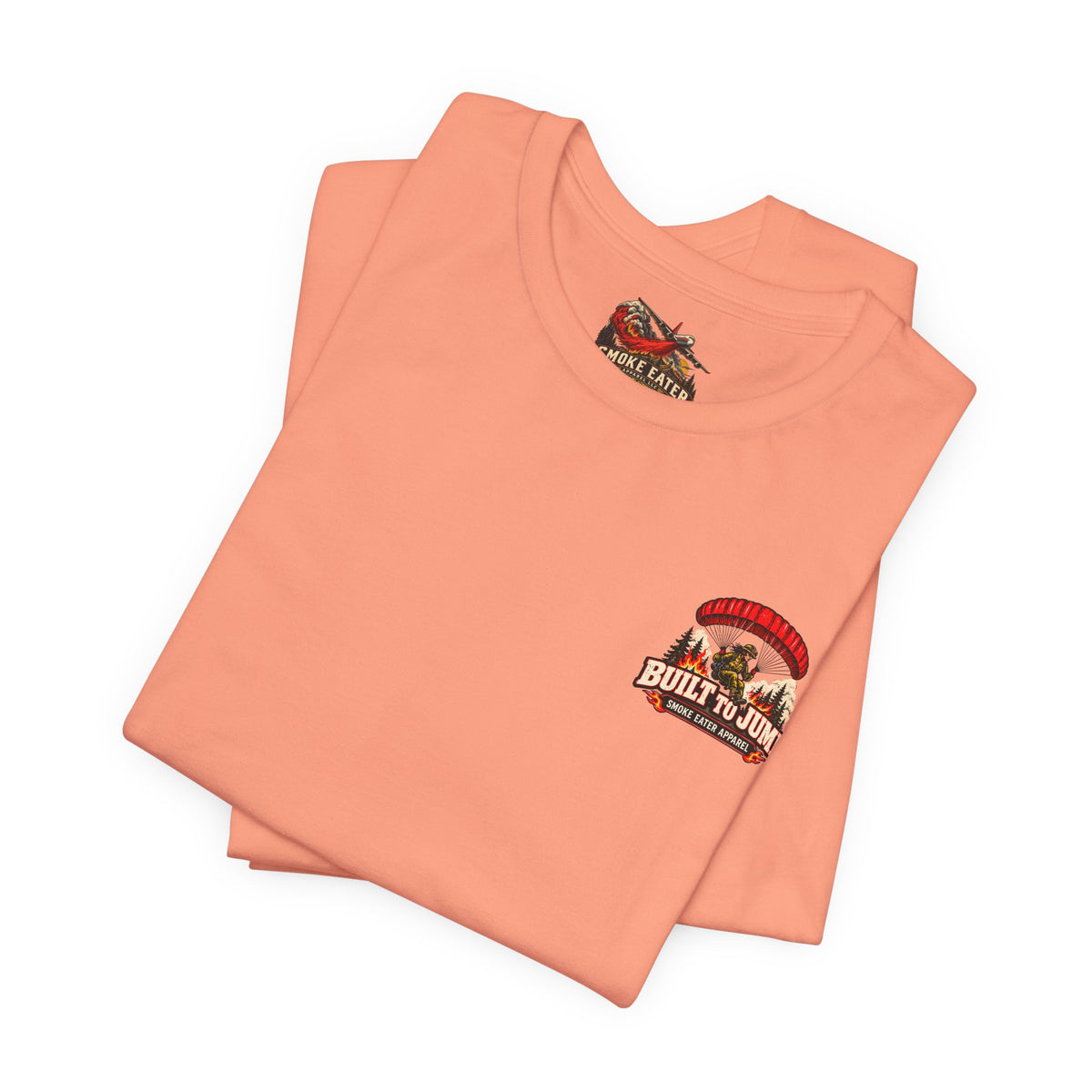 Built to Jump – Women’s Smokejumper Wildland Firefighter T-Shirt