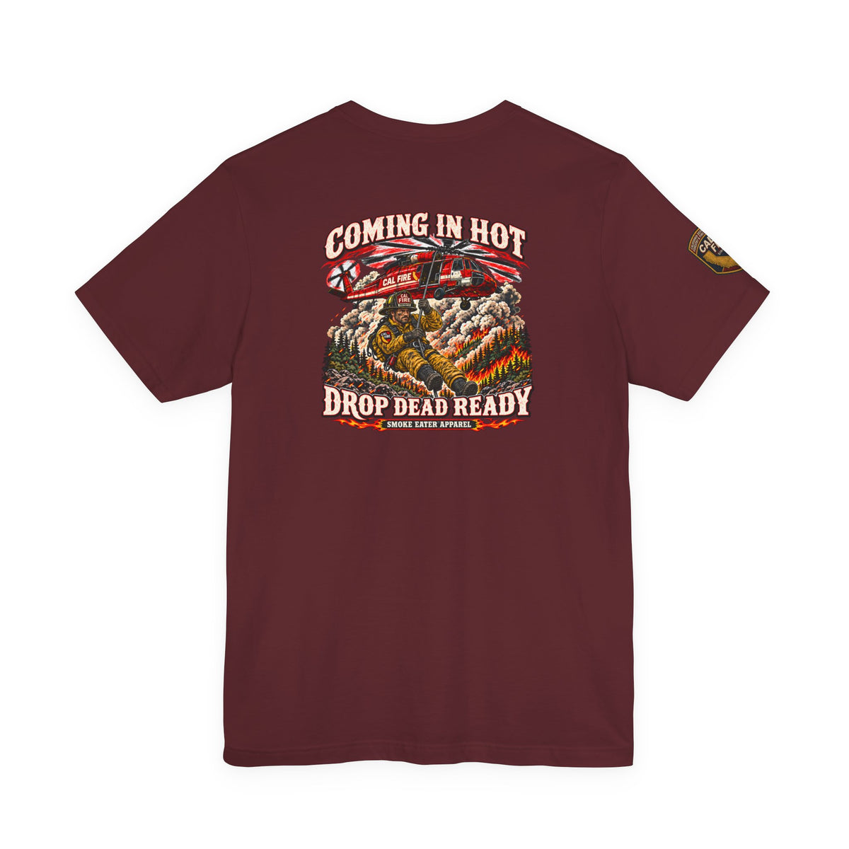 Copy of Meals Ready to Eat – Skeleton Wildland Firefighter M.R.E. T-Shirt