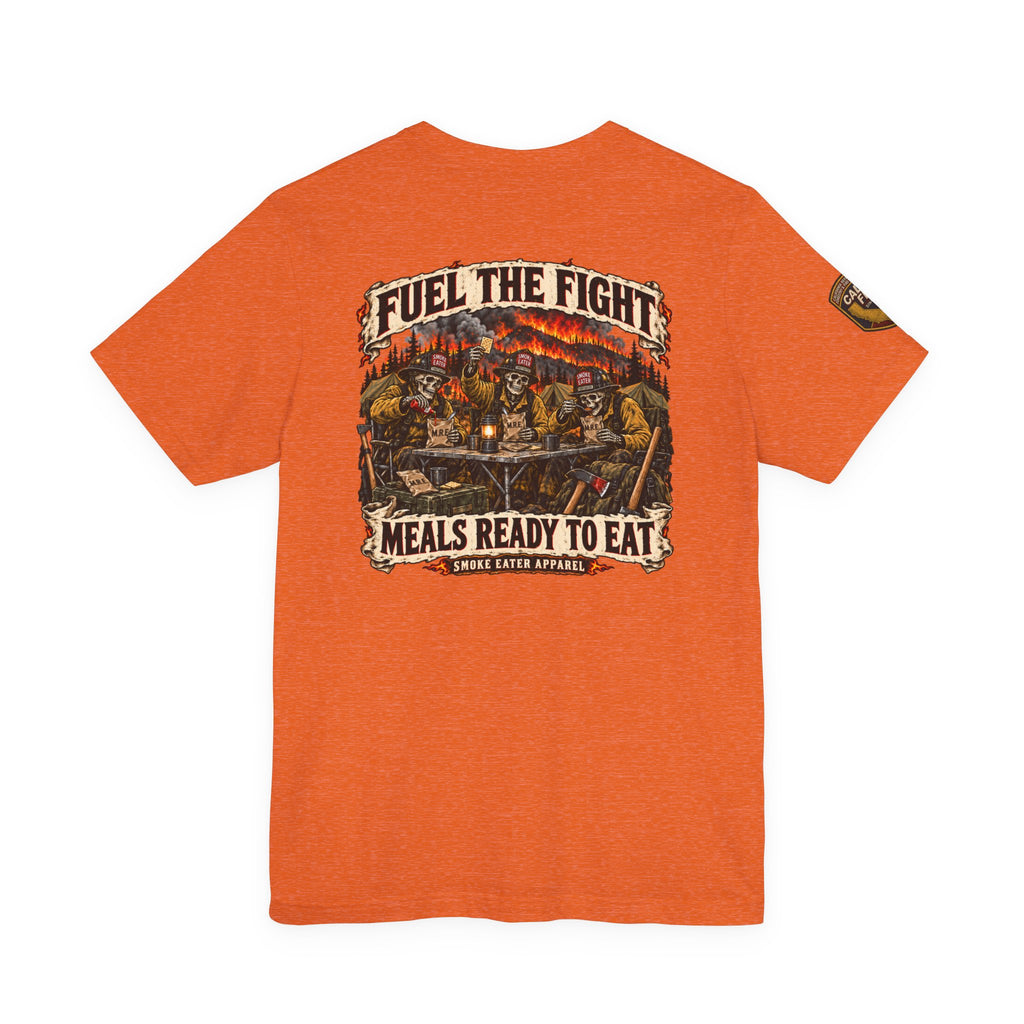 Meals Ready to Eat – Skeleton Wildland Firefighter M.R.E. T-Shirt