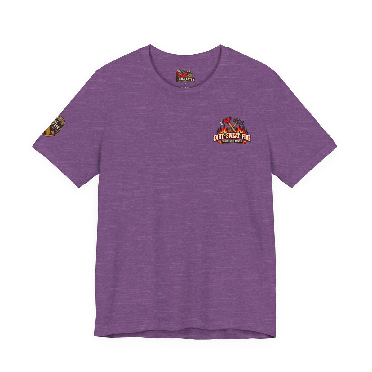 Dirt Sweat Fire – Women’s Wildland Firefighter Hand Crew T-Shirt