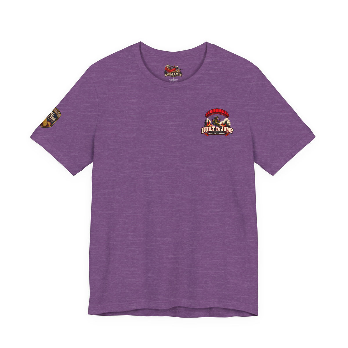 Built to Jump – Women’s Smokejumper Wildland Firefighter T-Shirt