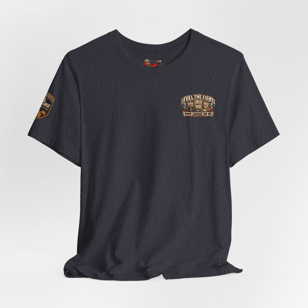 Meals Ready to Eat – Skeleton Wildland Firefighter M.R.E. T-Shirt