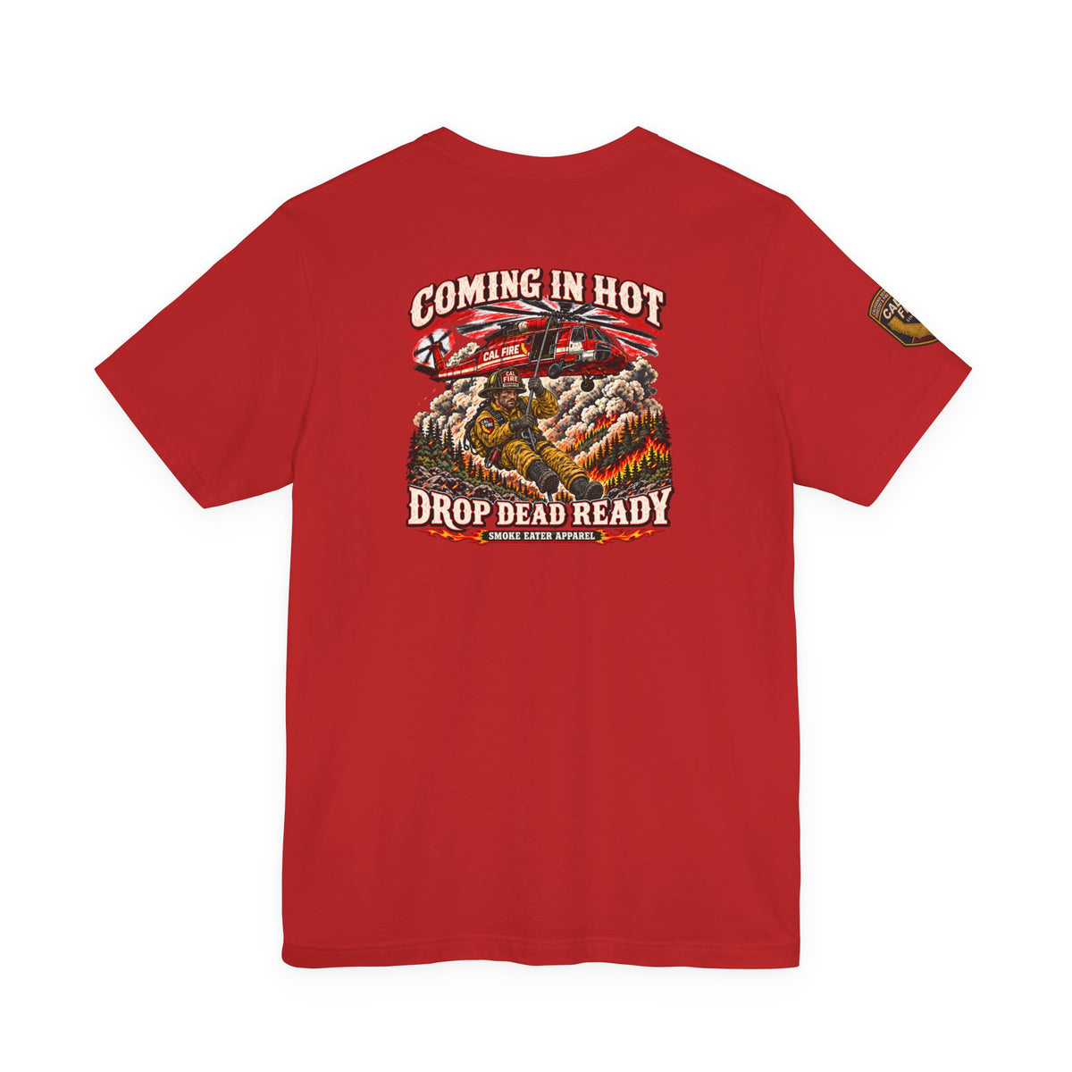 Copy of Meals Ready to Eat – Skeleton Wildland Firefighter M.R.E. T-Shirt
