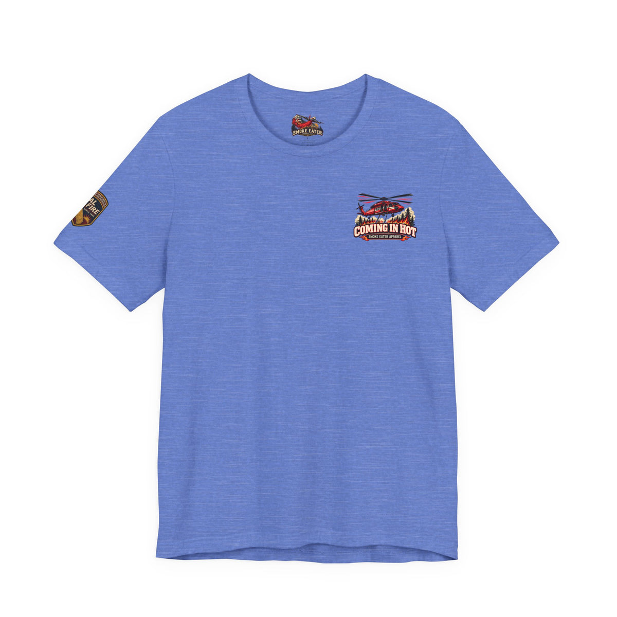 Coming in Hot – Female Helicopter Wildland Firefighter T-Shirt