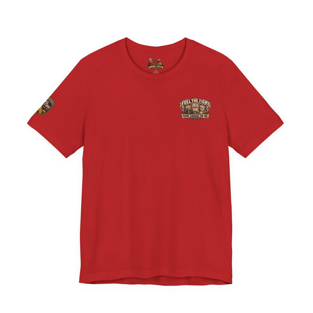 Meals Ready to Eat – Skeleton Wildland Firefighter M.R.E. T-Shirt