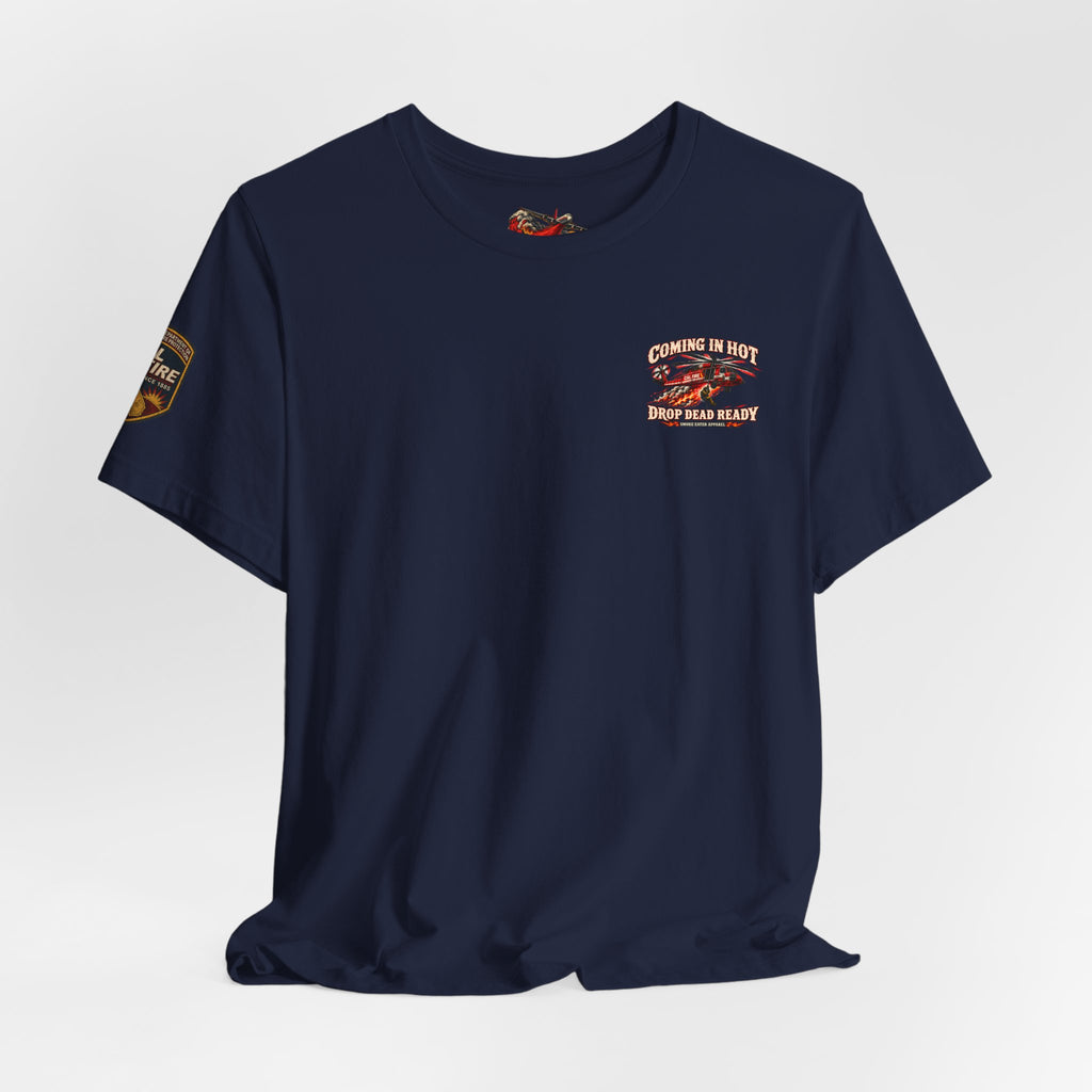 Copy of Meals Ready to Eat – Skeleton Wildland Firefighter M.R.E. T-Shirt