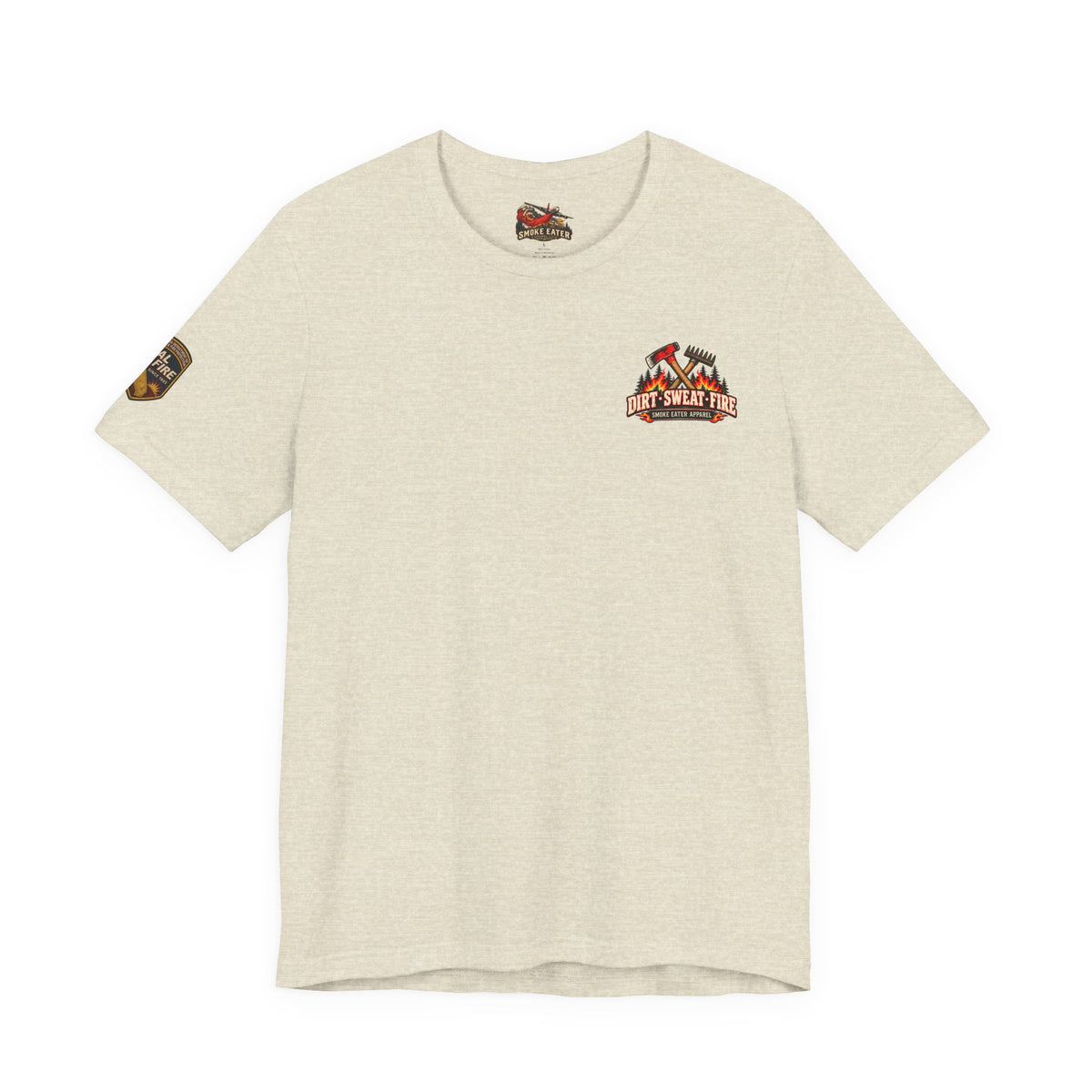 Dirt Sweat Fire – Women’s Wildland Firefighter Hand Crew T-Shirt