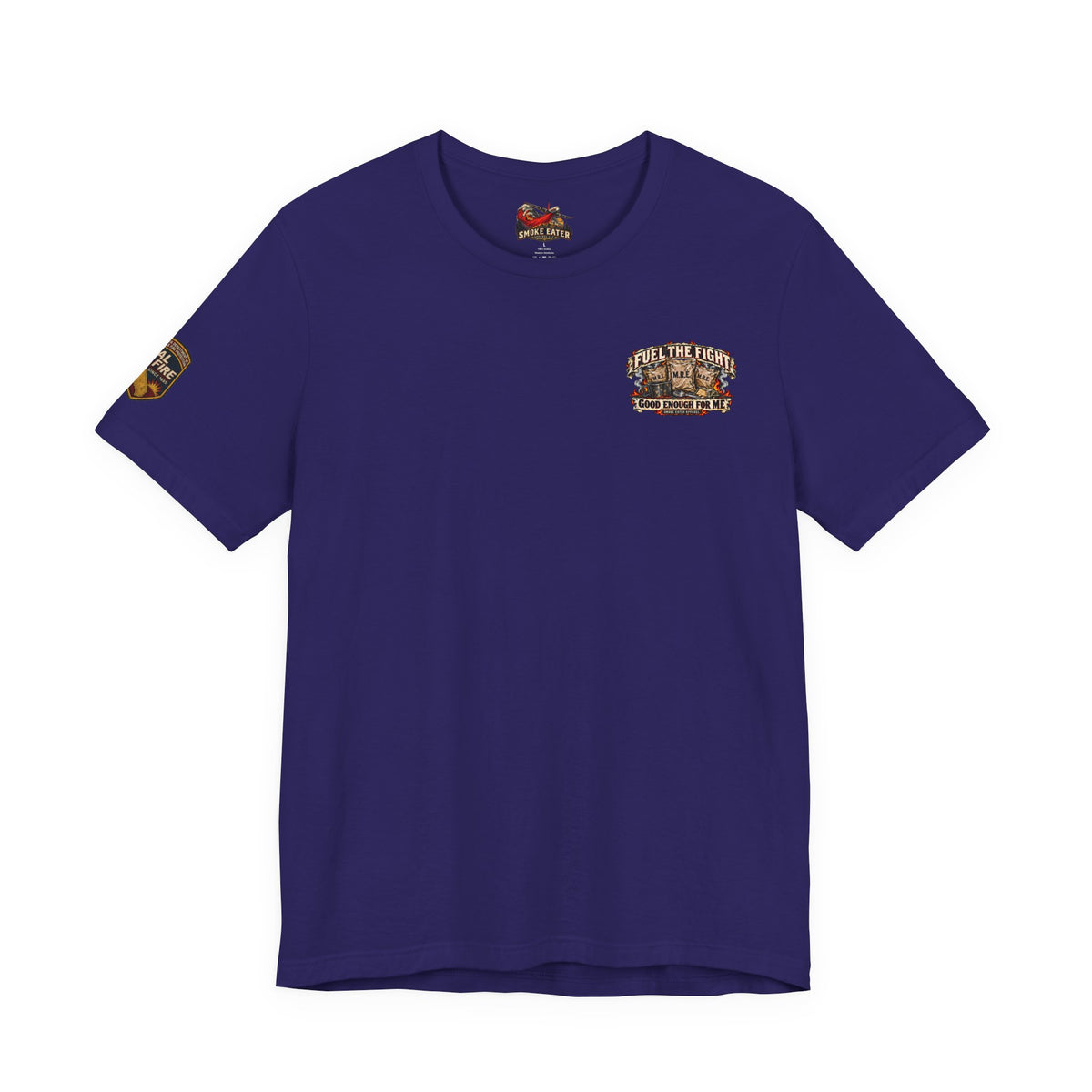 Meals Ready to Eat – Skeleton Wildland Firefighter M.R.E. T-Shirt