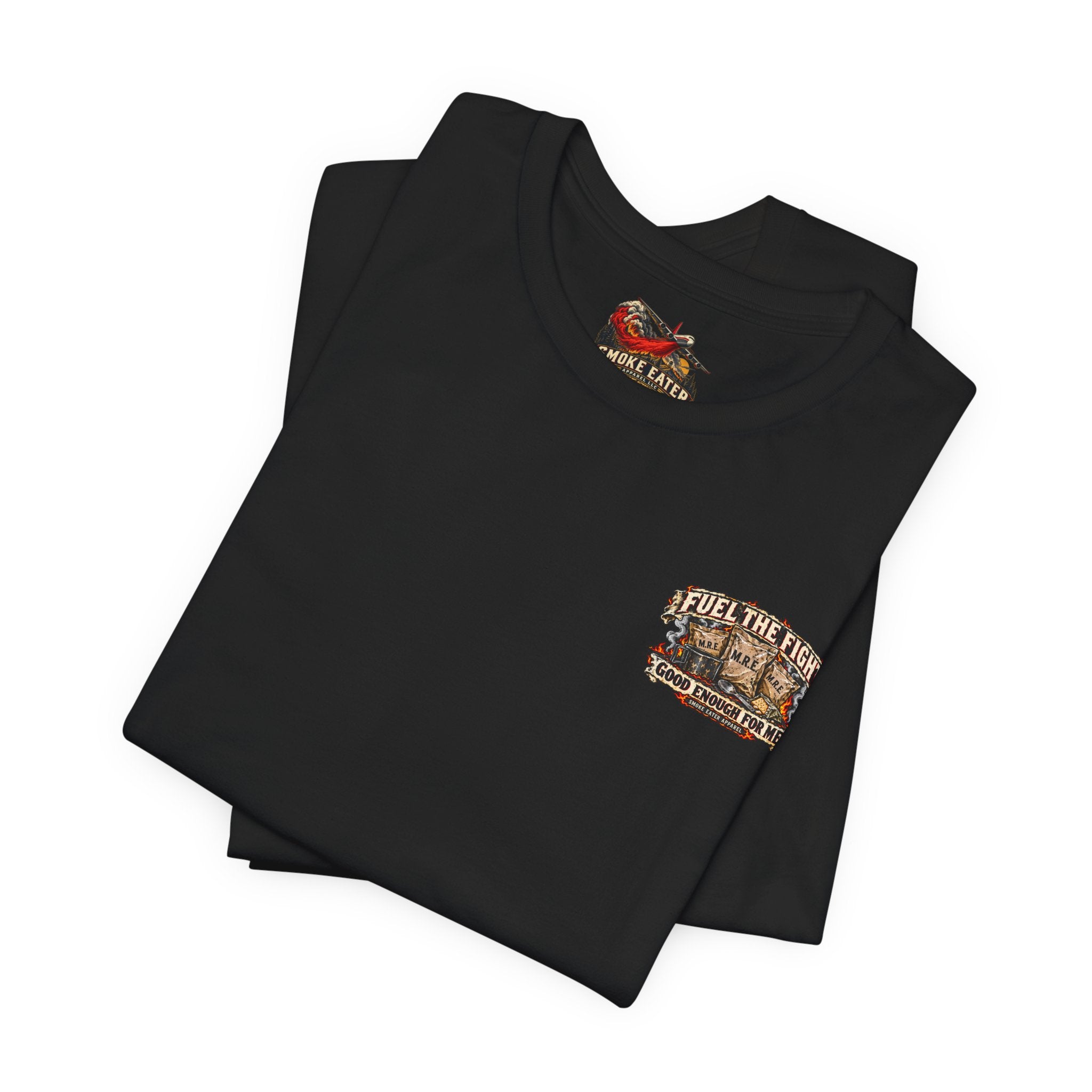 Meals Ready to Eat – Skeleton Wildland Firefighter M.R.E. T-Shirt