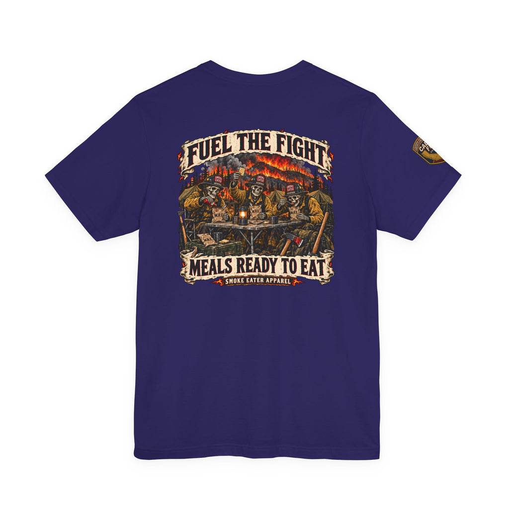 Meals Ready to Eat – Skeleton Wildland Firefighter M.R.E. T-Shirt