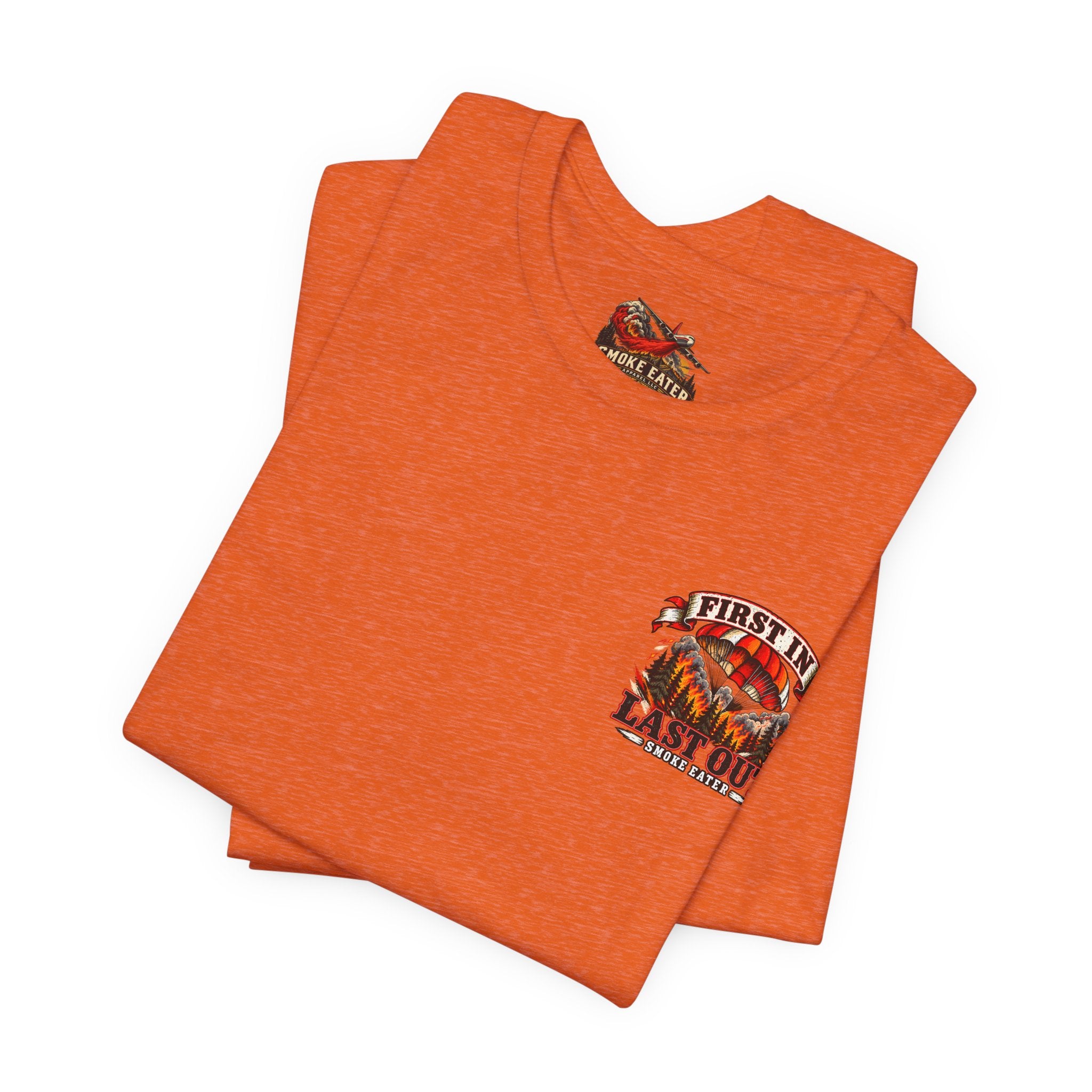 Copy of Skull Firefighter Graphic Tee | CAL FIRE Plane, Wildfire Smoke
