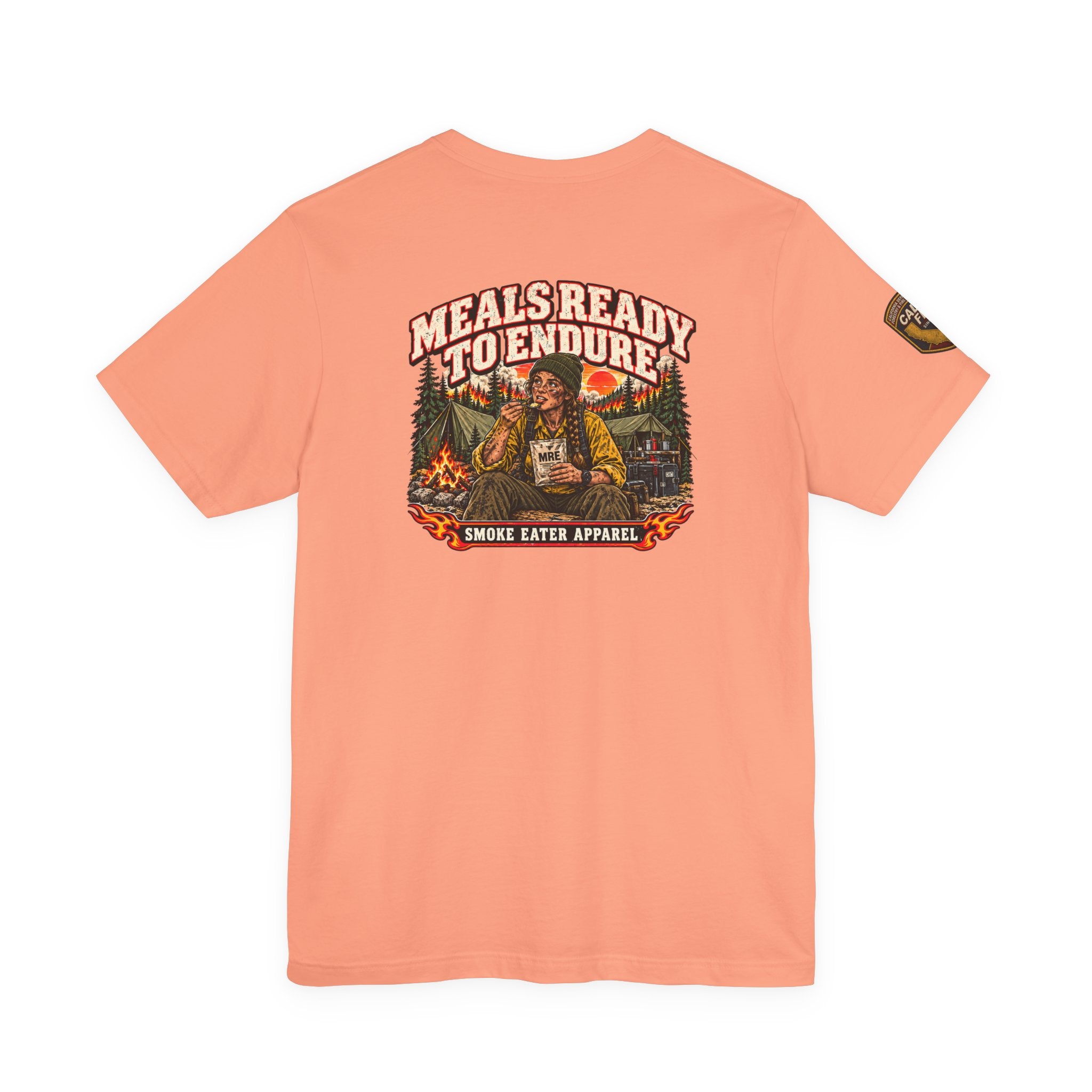 Meals Ready to Endure – Female Wildland Firefighter MRE T-Shirt