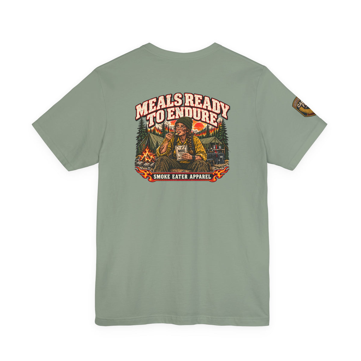 Meals Ready to Endure – Female Wildland Firefighter MRE T-Shirt