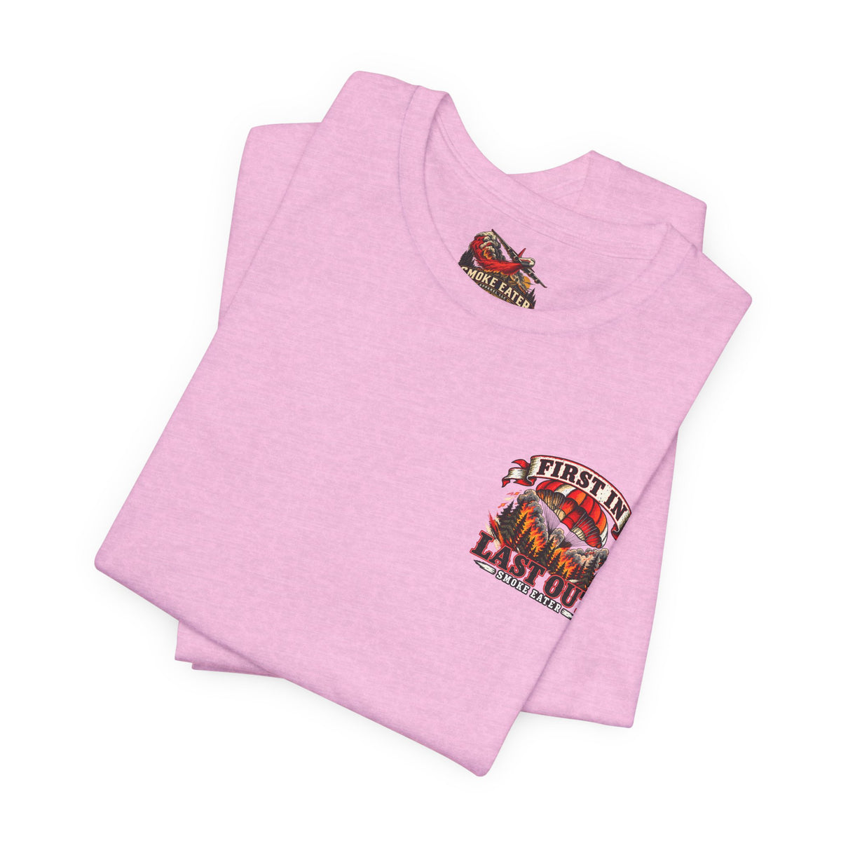 Copy of Skull Firefighter Graphic Tee | CAL FIRE Plane, Wildfire Smoke