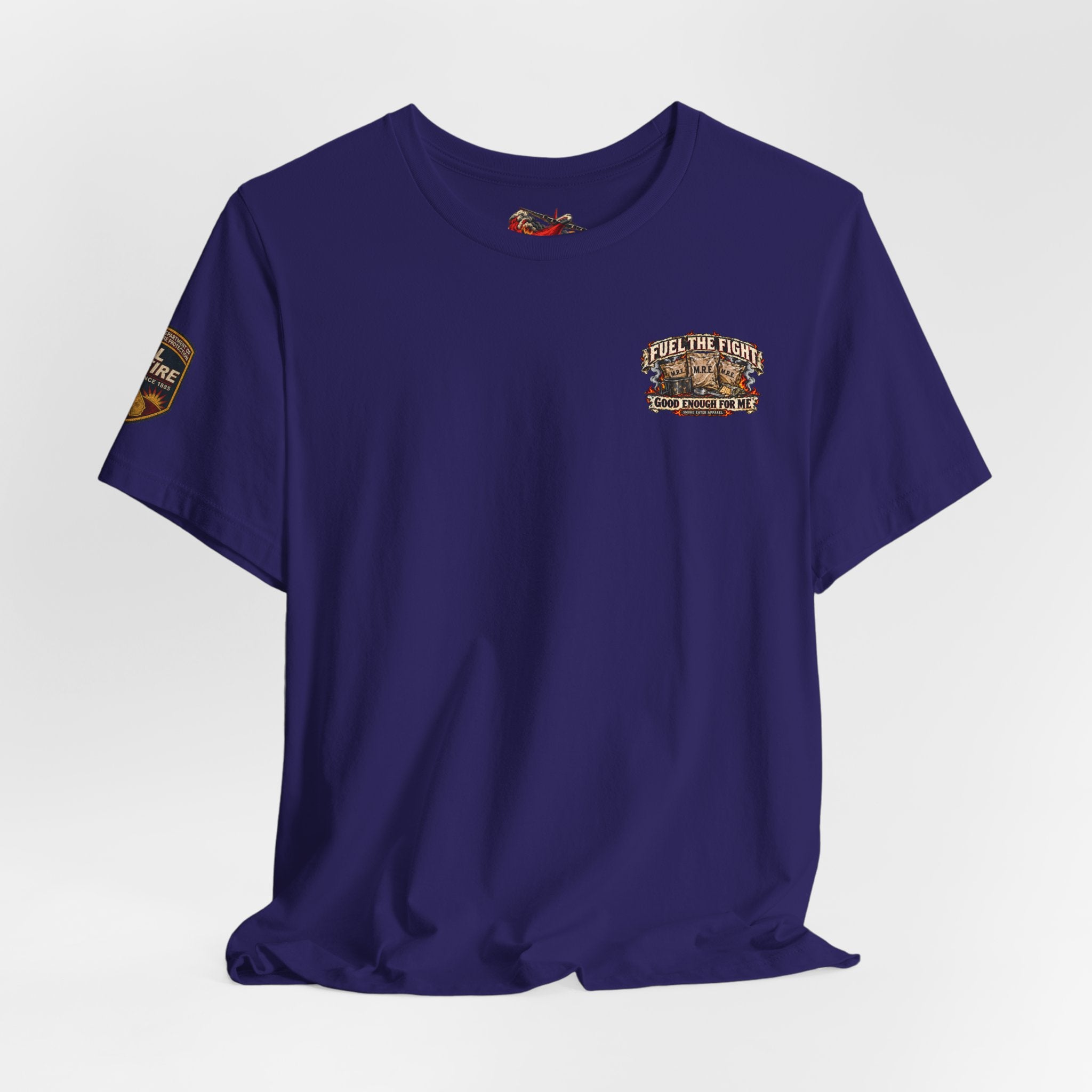 Meals Ready to Eat – Skeleton Wildland Firefighter M.R.E. T-Shirt