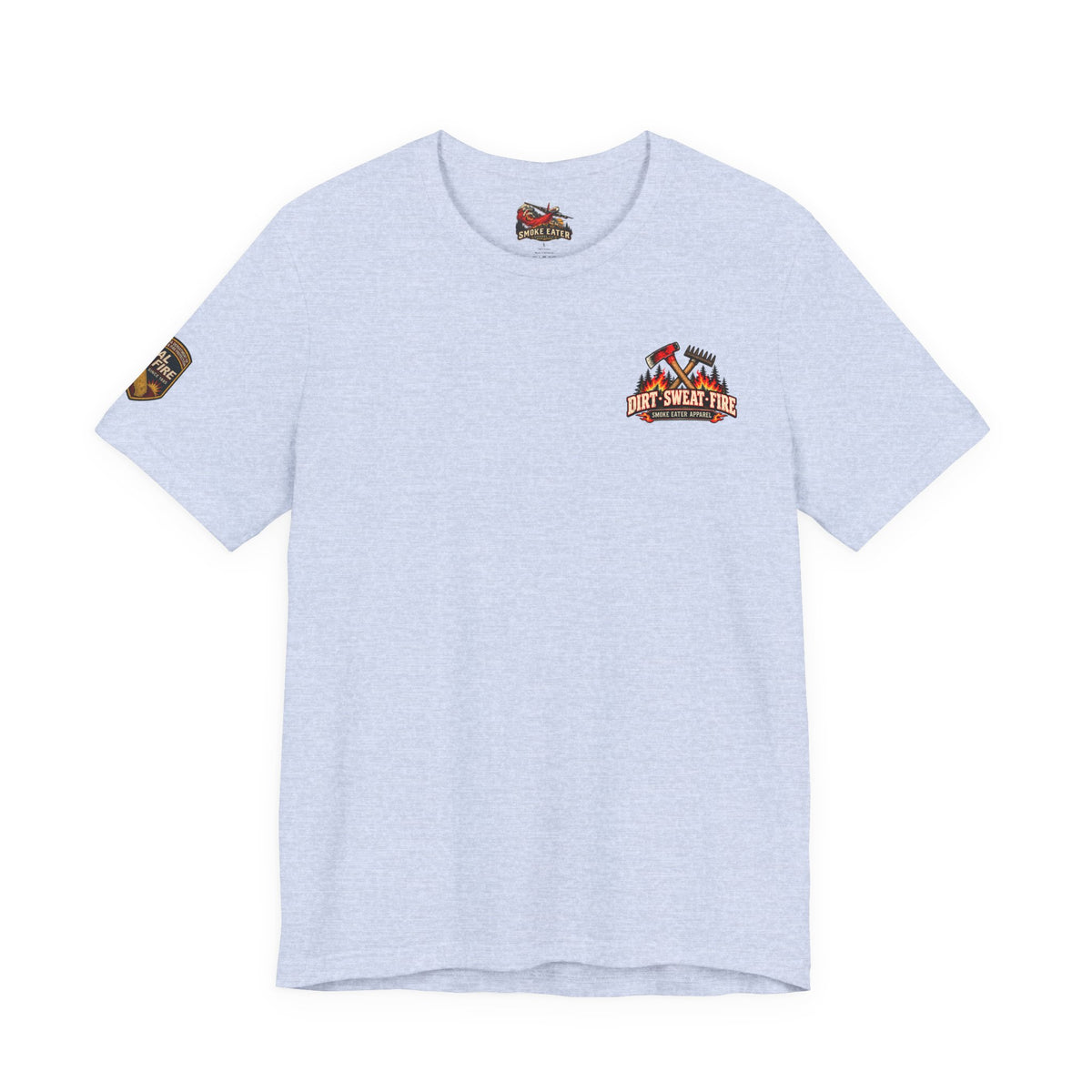Dirt Sweat Fire – Women’s Wildland Firefighter Hand Crew T-Shirt