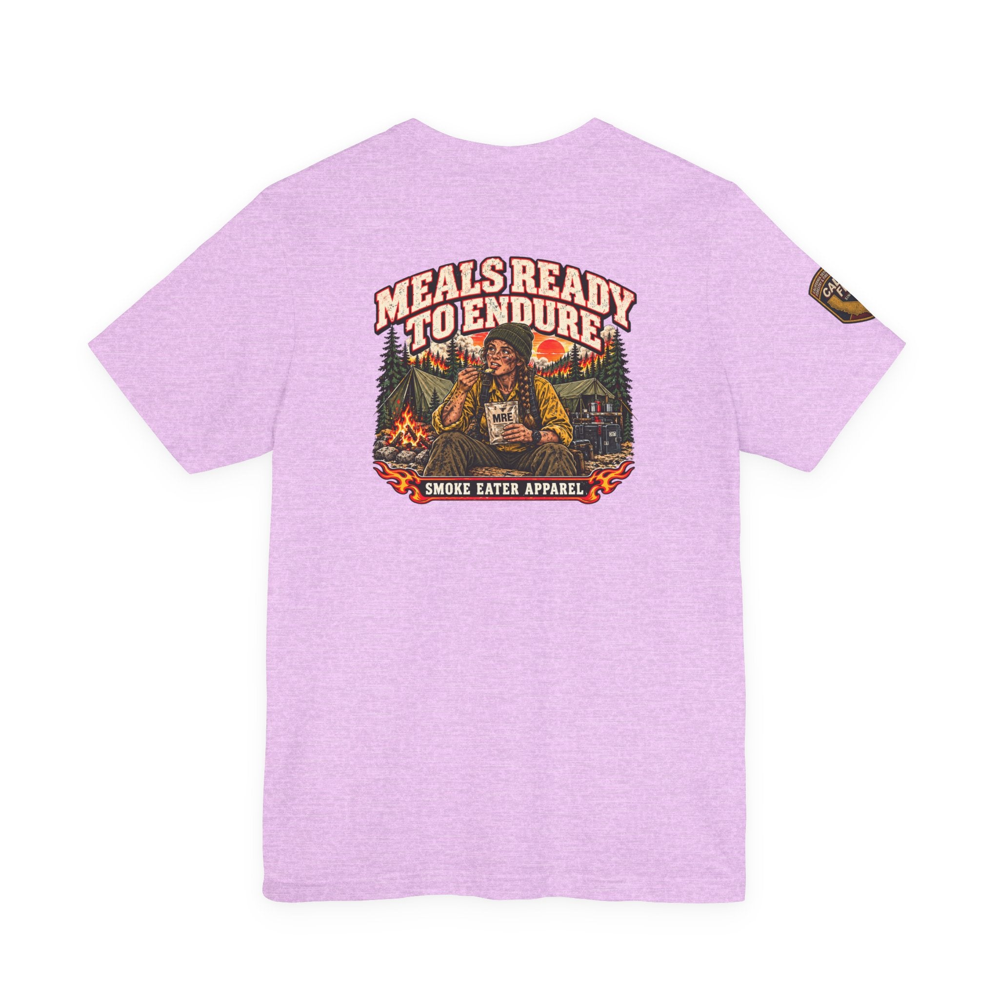 Meals Ready to Endure – Female Wildland Firefighter MRE T-Shirt